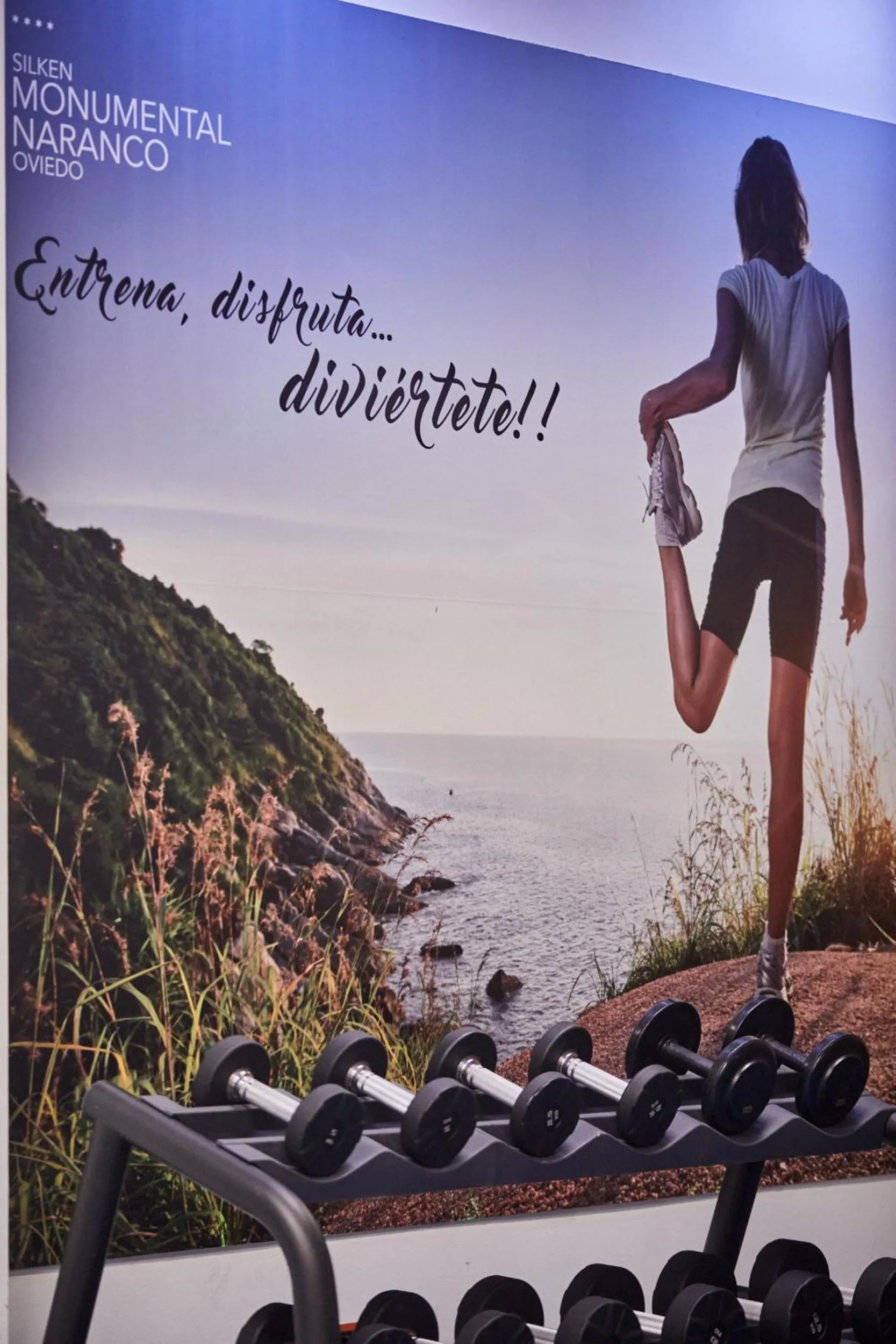 Fitness centre/facilities in Silken Monumental Naranco