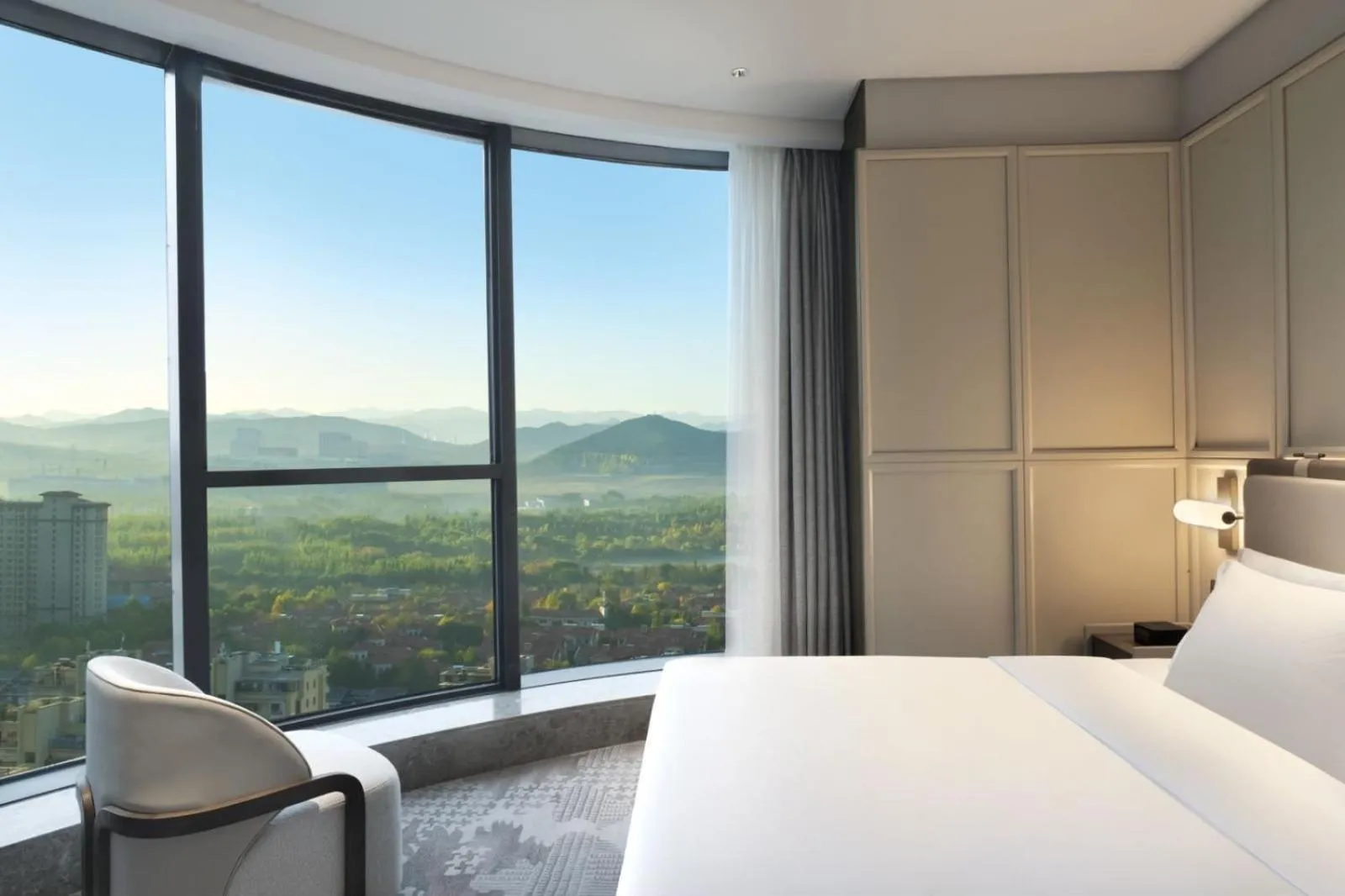 Bedroom, Bed in The Barony Jinan East