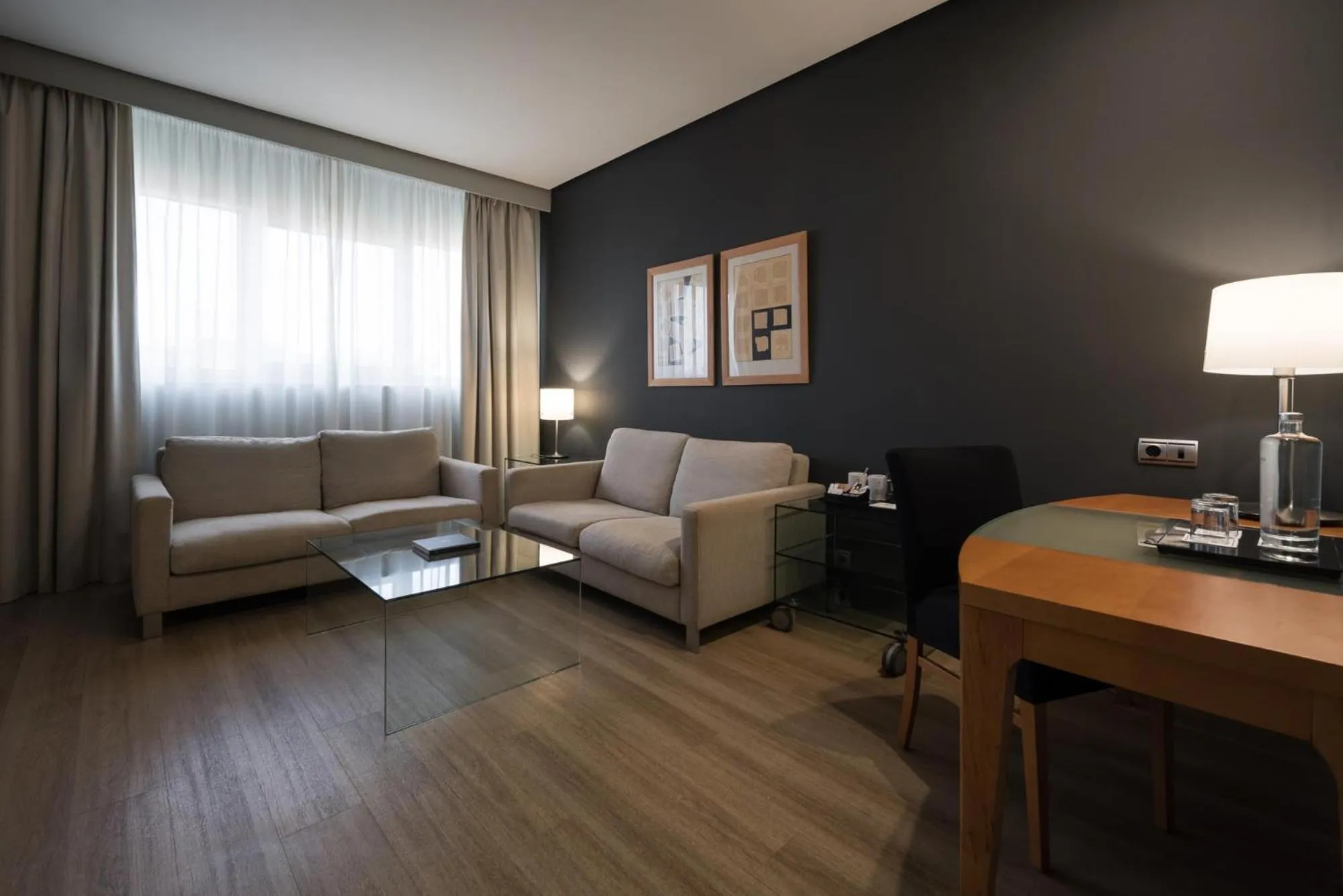 Living room in Eurostars Al-Ándalus Palace