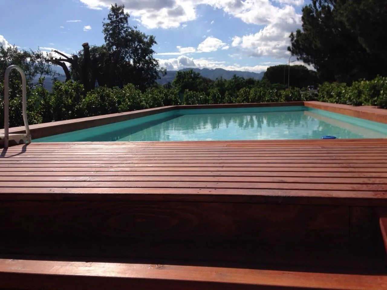 Pool view in Villa Collina