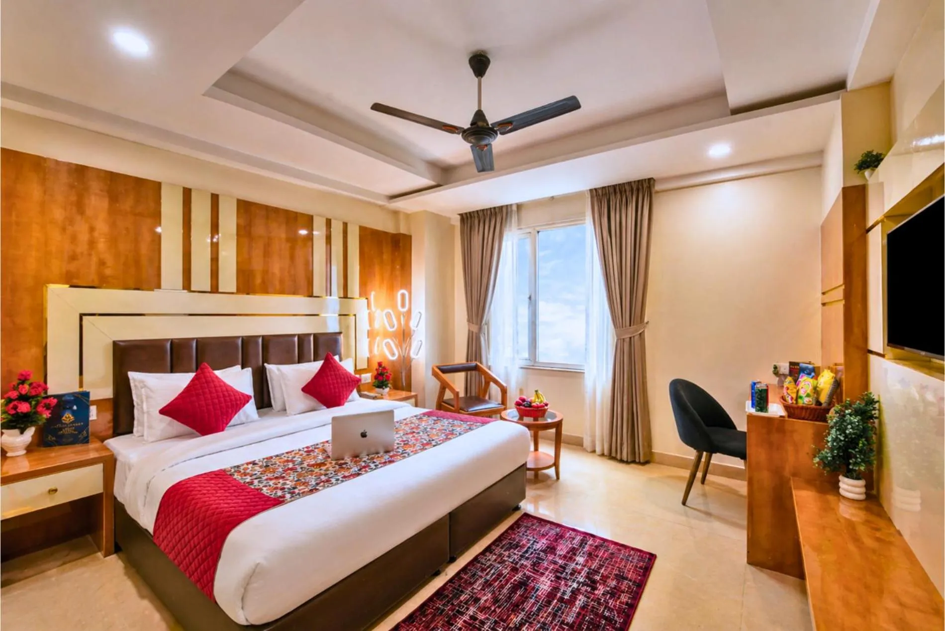 Communal lounge/ TV room in Hotel All Time Residency -Near Connaught Place New Delhi