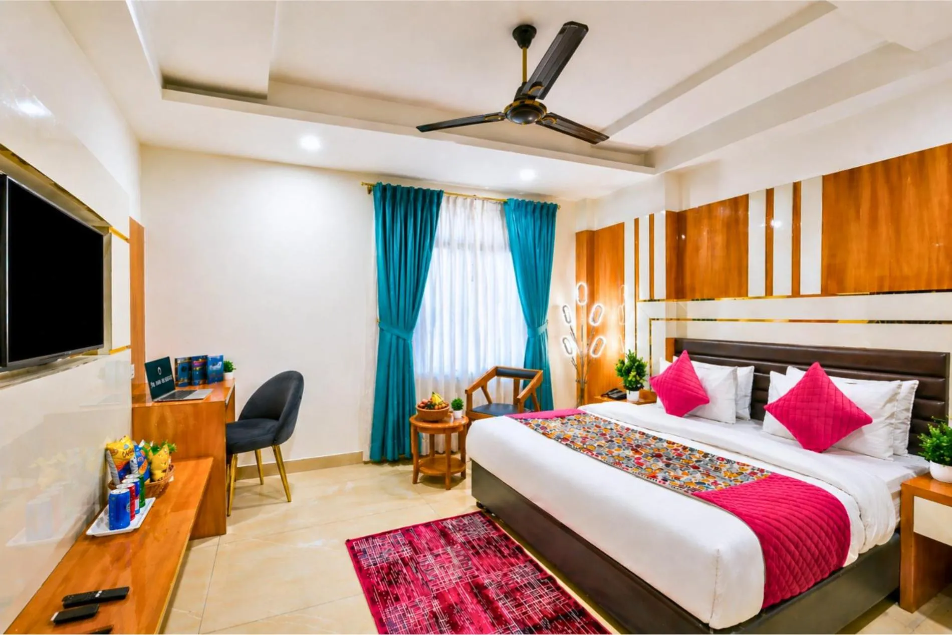Communal lounge/ TV room in Hotel All Time Residency -Near Connaught Place New Delhi
