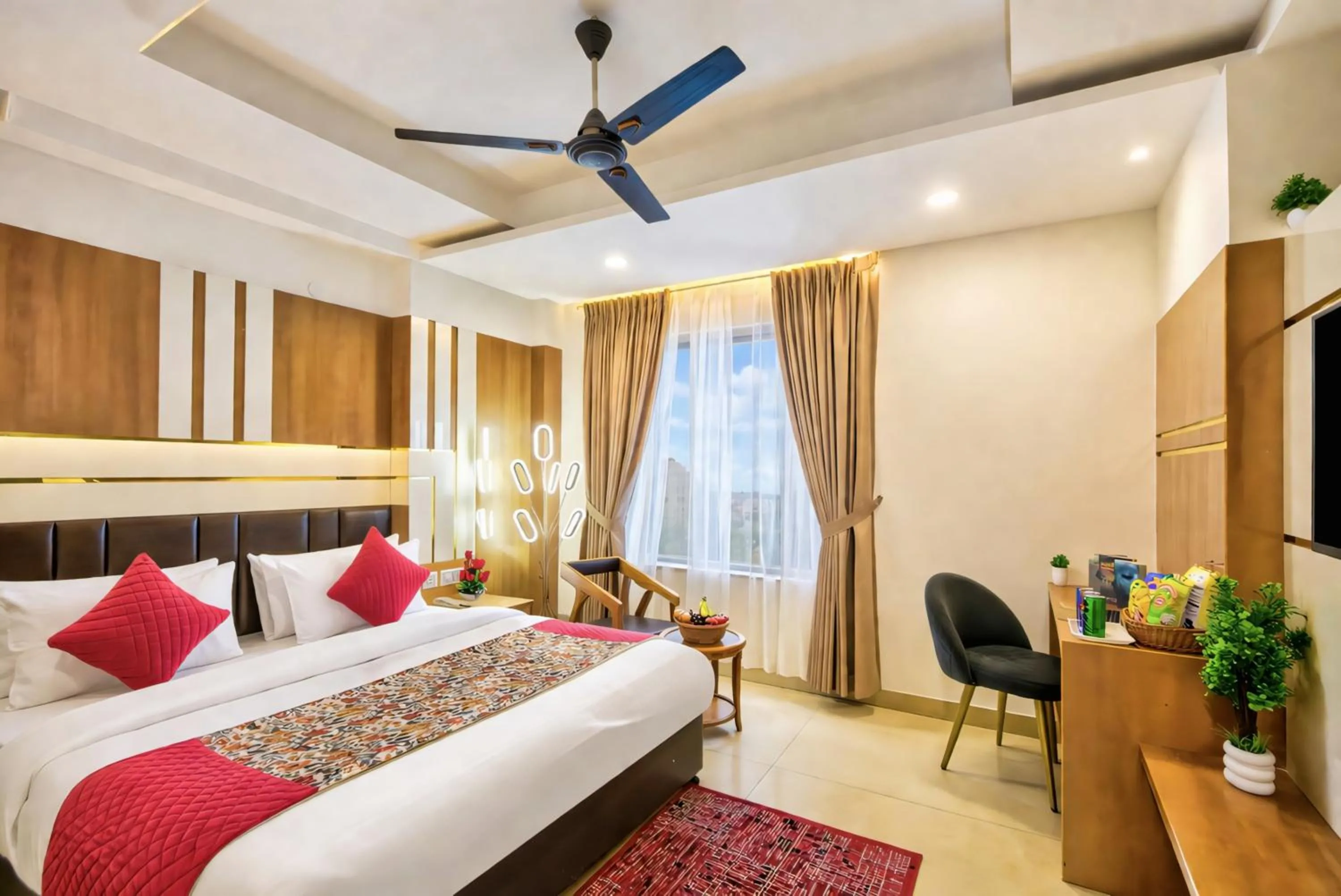 Communal lounge/ TV room in Hotel All Time Residency -Near Connaught Place New Delhi