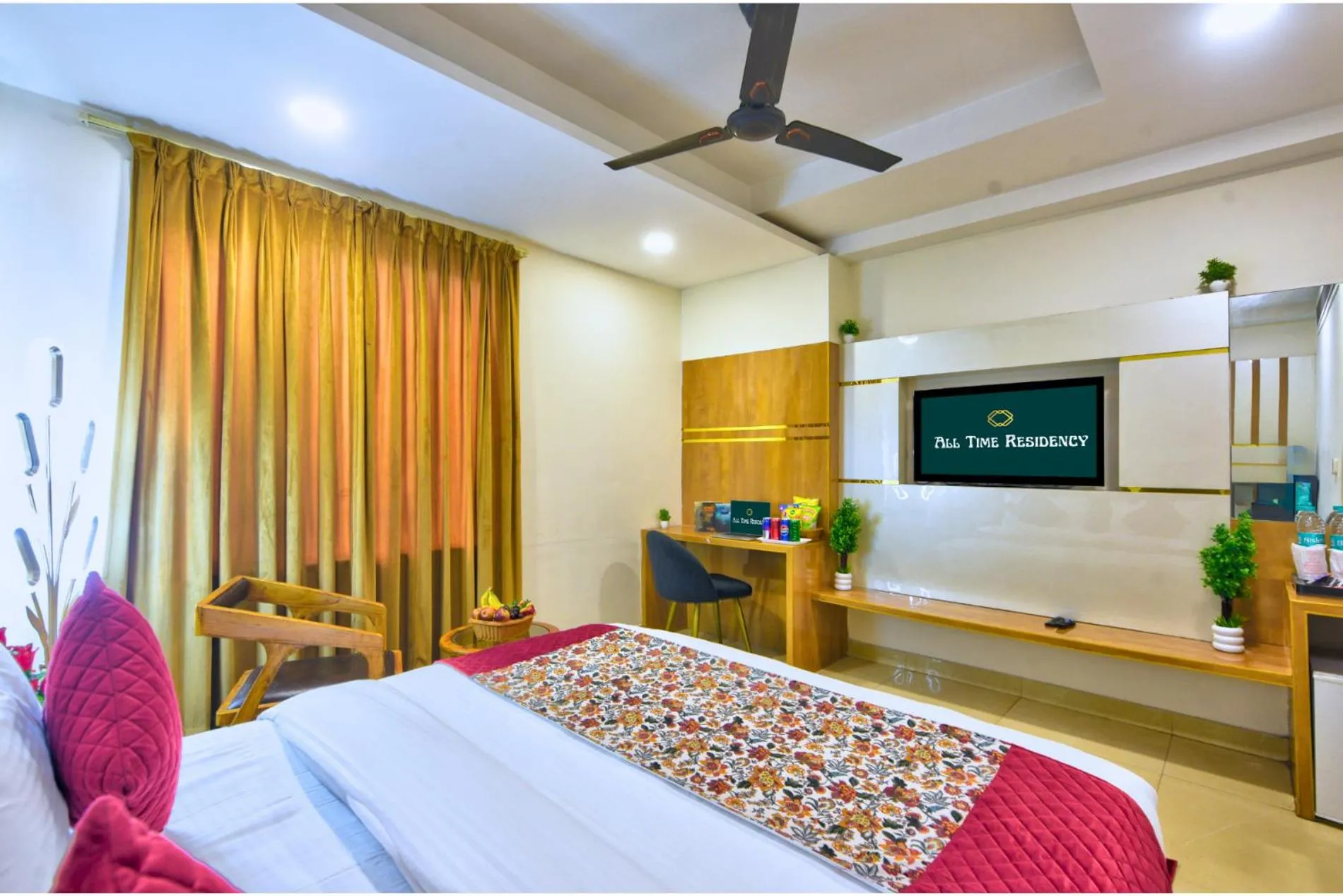 Communal lounge/ TV room in Hotel All Time Residency -Near Connaught Place New Delhi