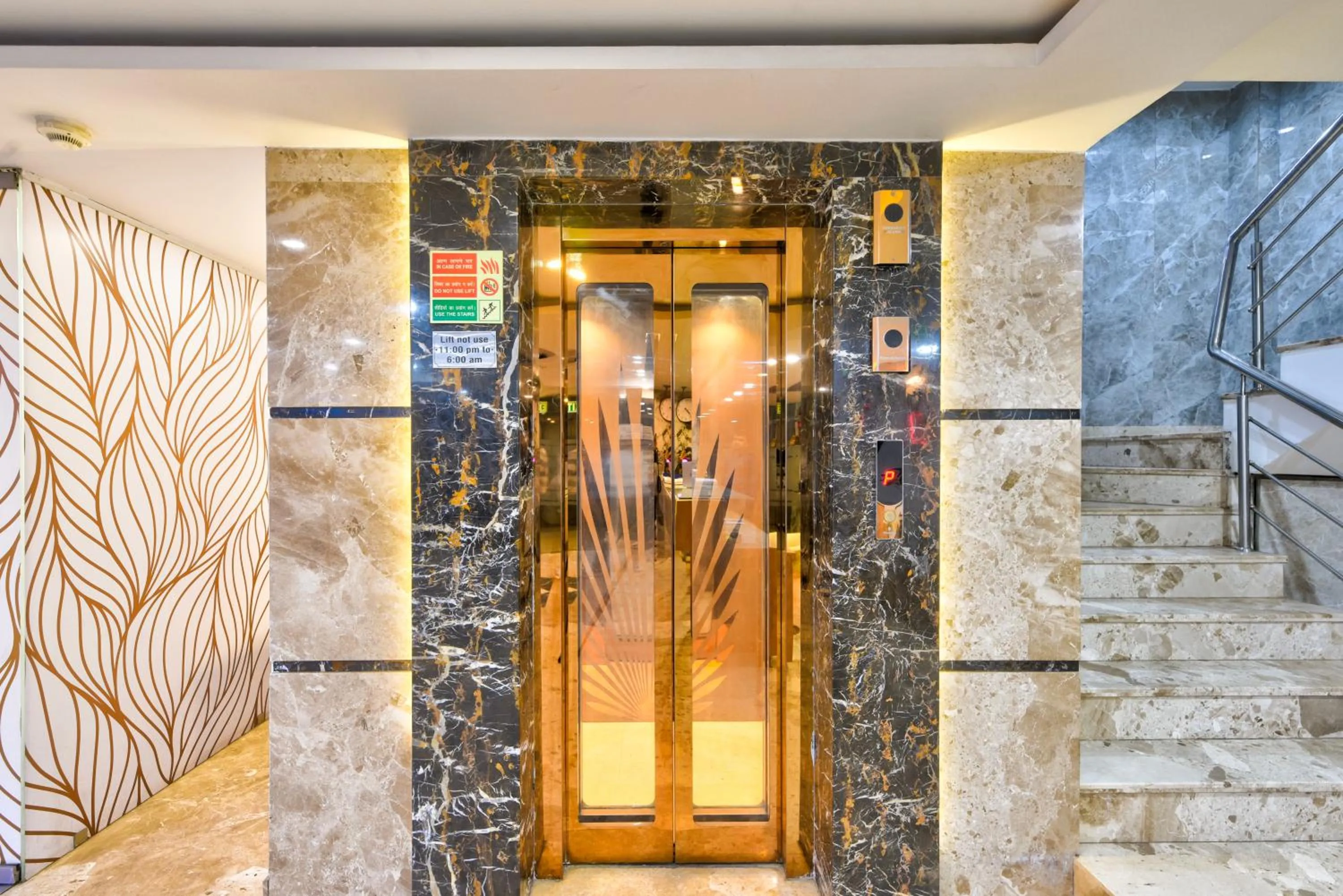 elevator in Hotel All Time Residency -Near Connaught Place New Delhi