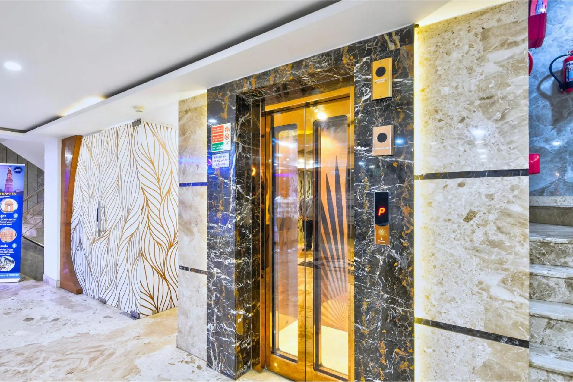 elevator in Hotel All Time Residency -Near Connaught Place New Delhi