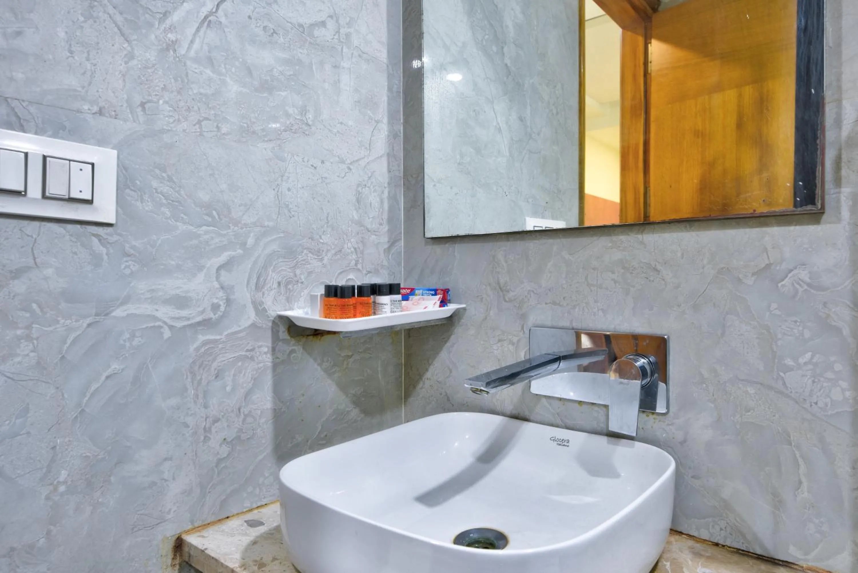 Bathroom in Hotel All Time Residency -Near Connaught Place New Delhi