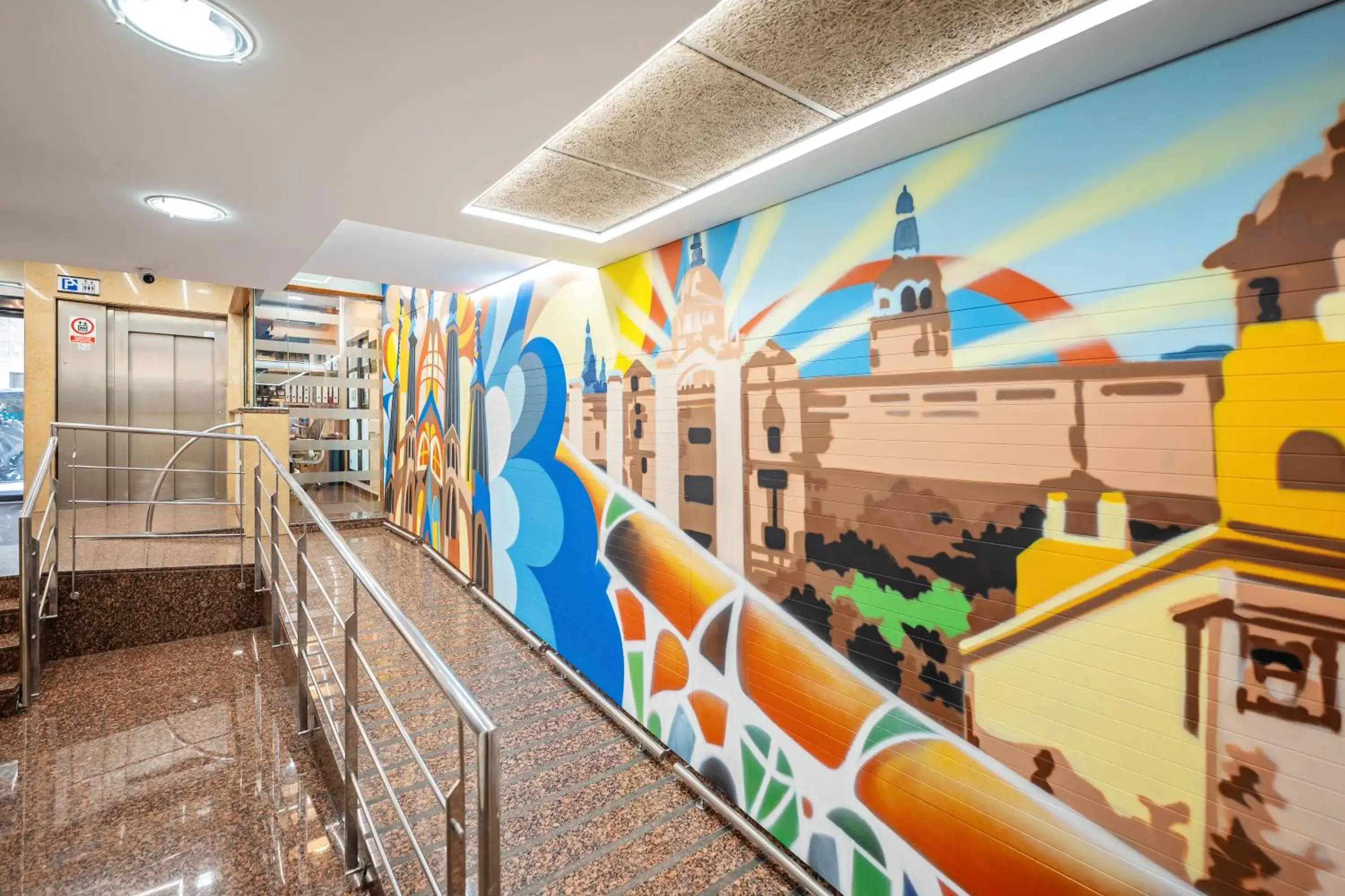 Lobby or reception in Apartaments Marina - Abapart Lobby or reception in Apartaments Marina - Abapart