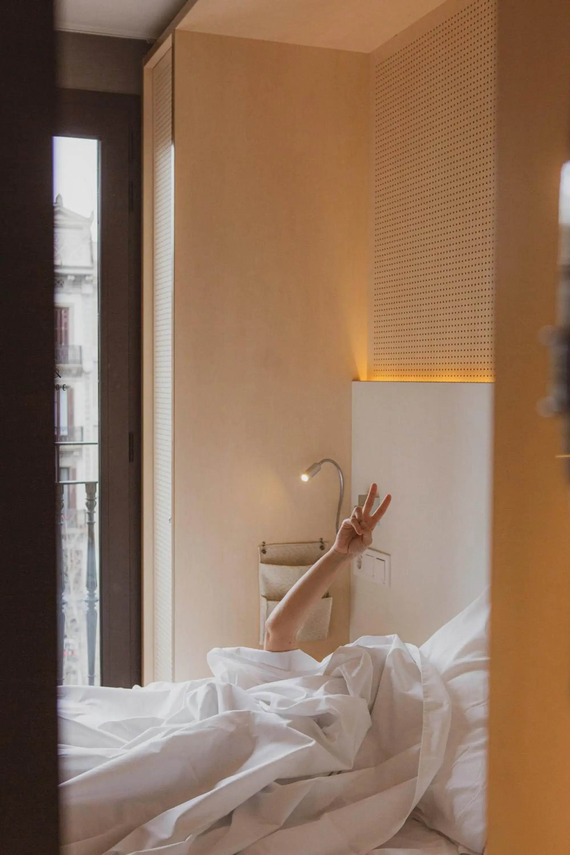 Bed in TOC Hostel Barcelona Bed in TOC Hostel Barcelona