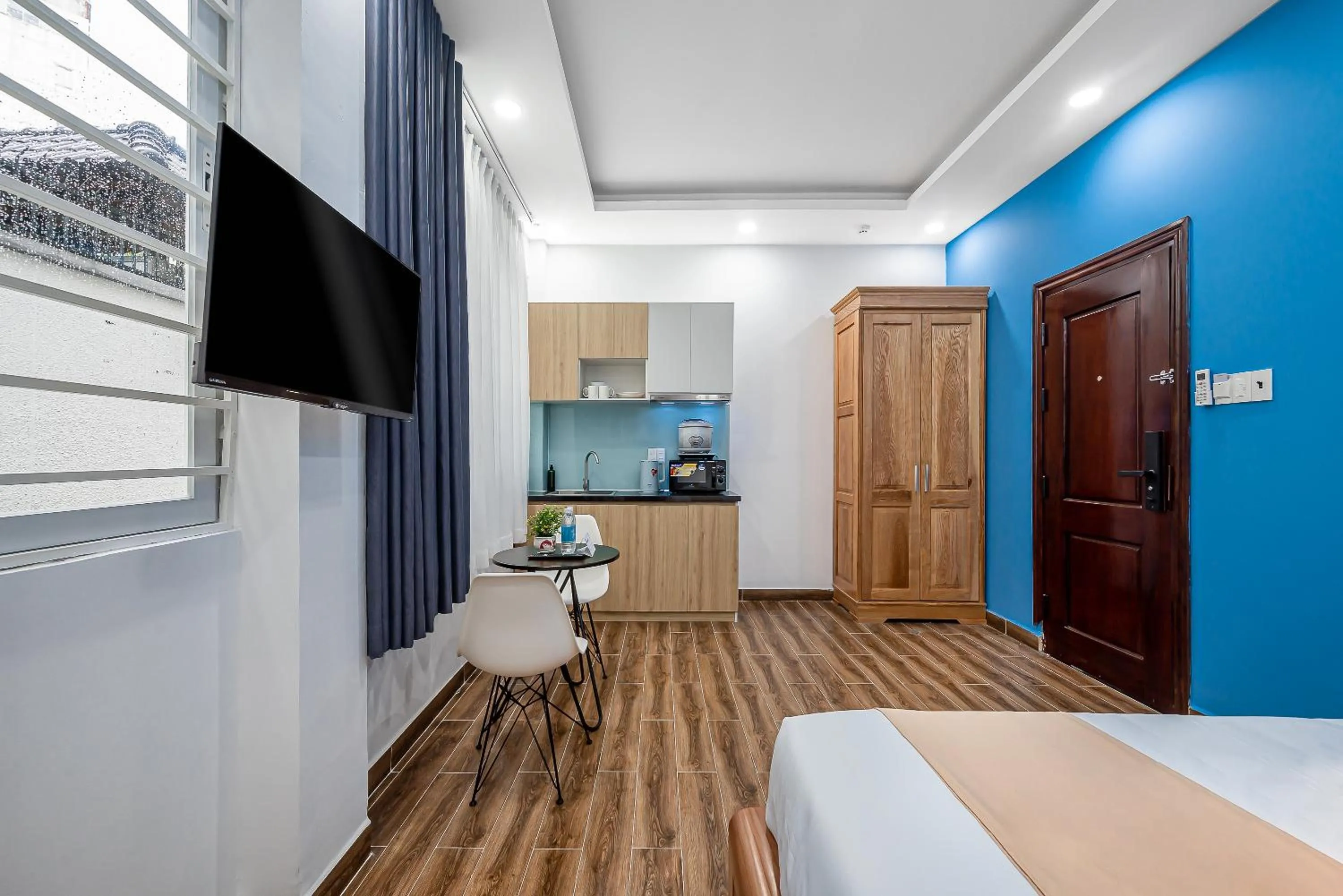 Bed in Cozrum Homes - Retro House