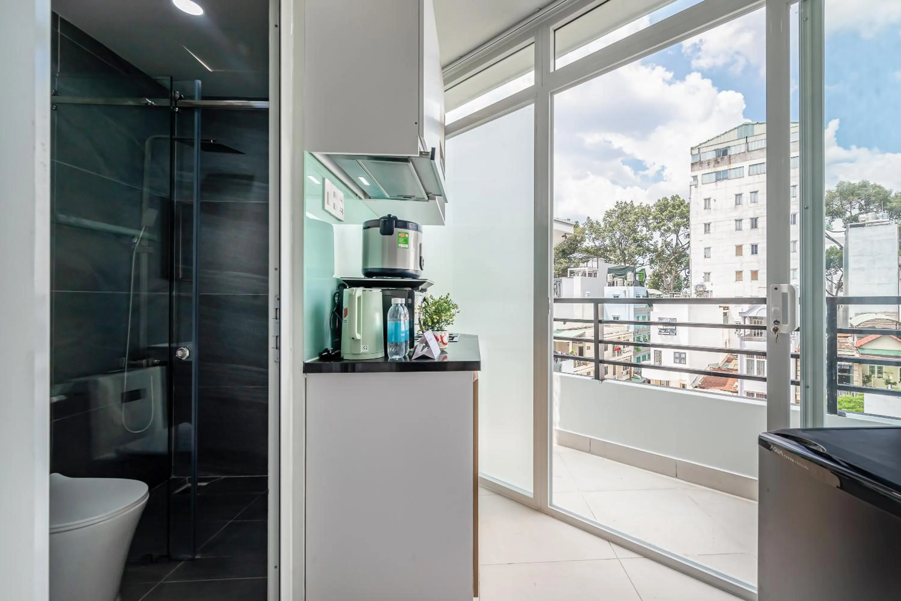 View (from property/room) in Cozrum Homes - Retro House