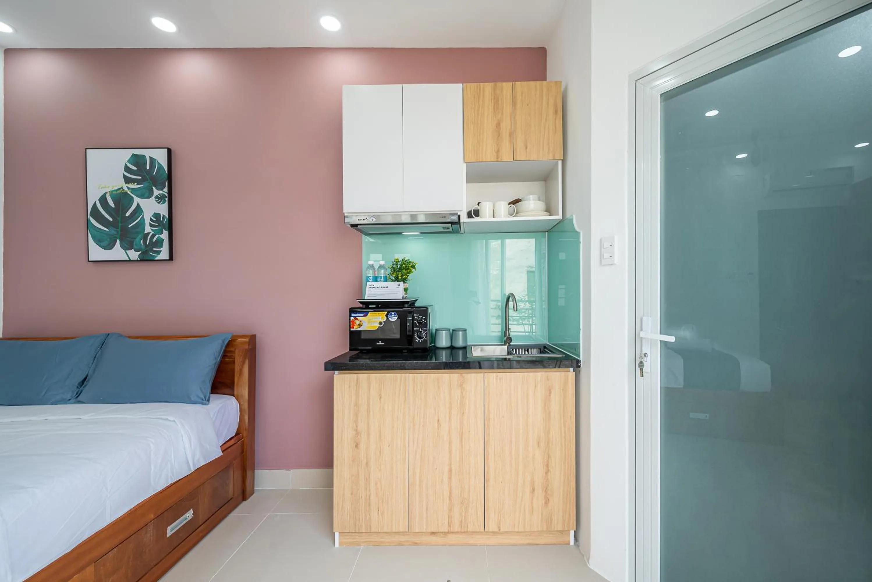 Bed in Cozrum Homes - Retro House