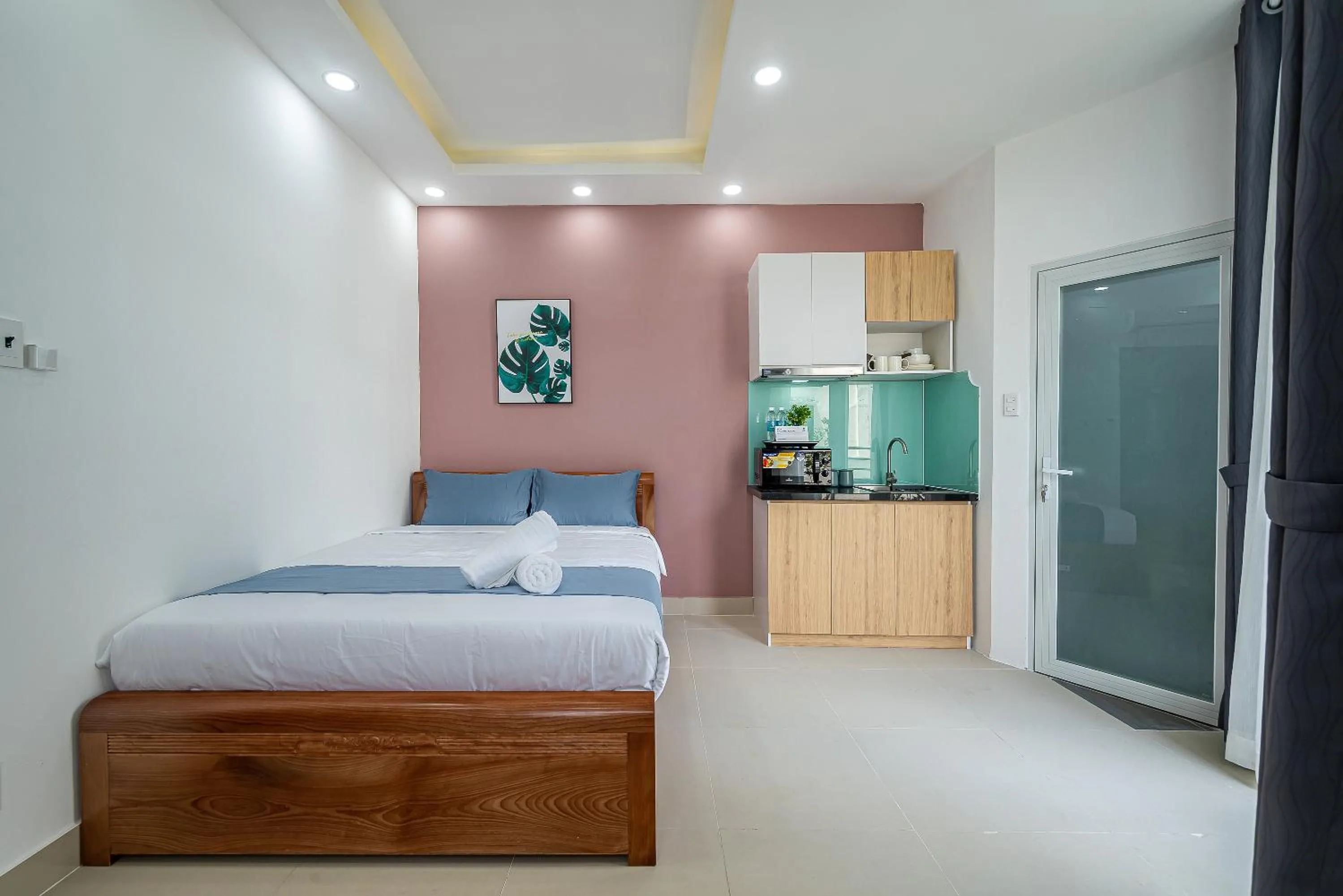 Bed in Cozrum Homes - Retro House