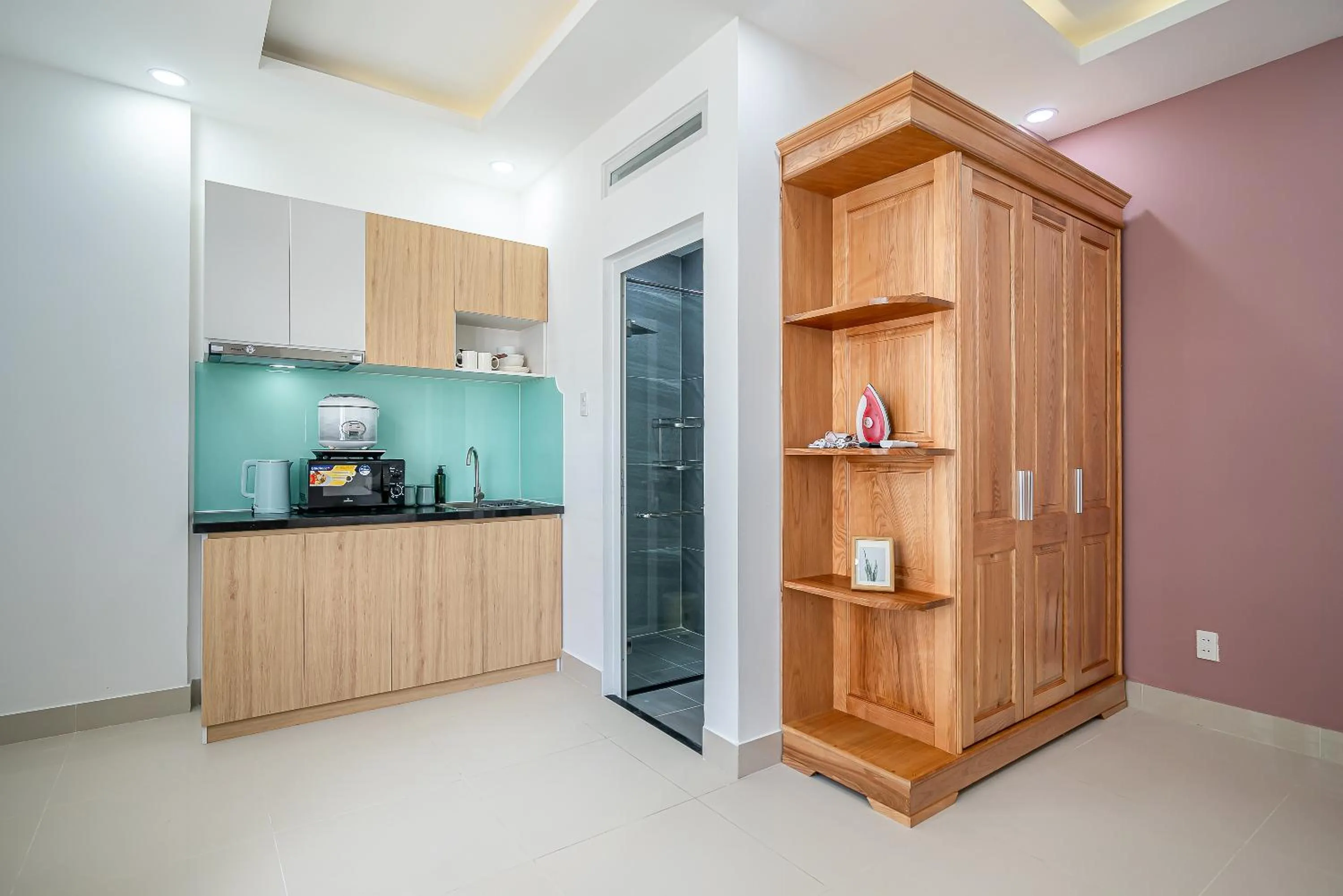 Kitchen or kitchenette in Cozrum Homes - Retro House