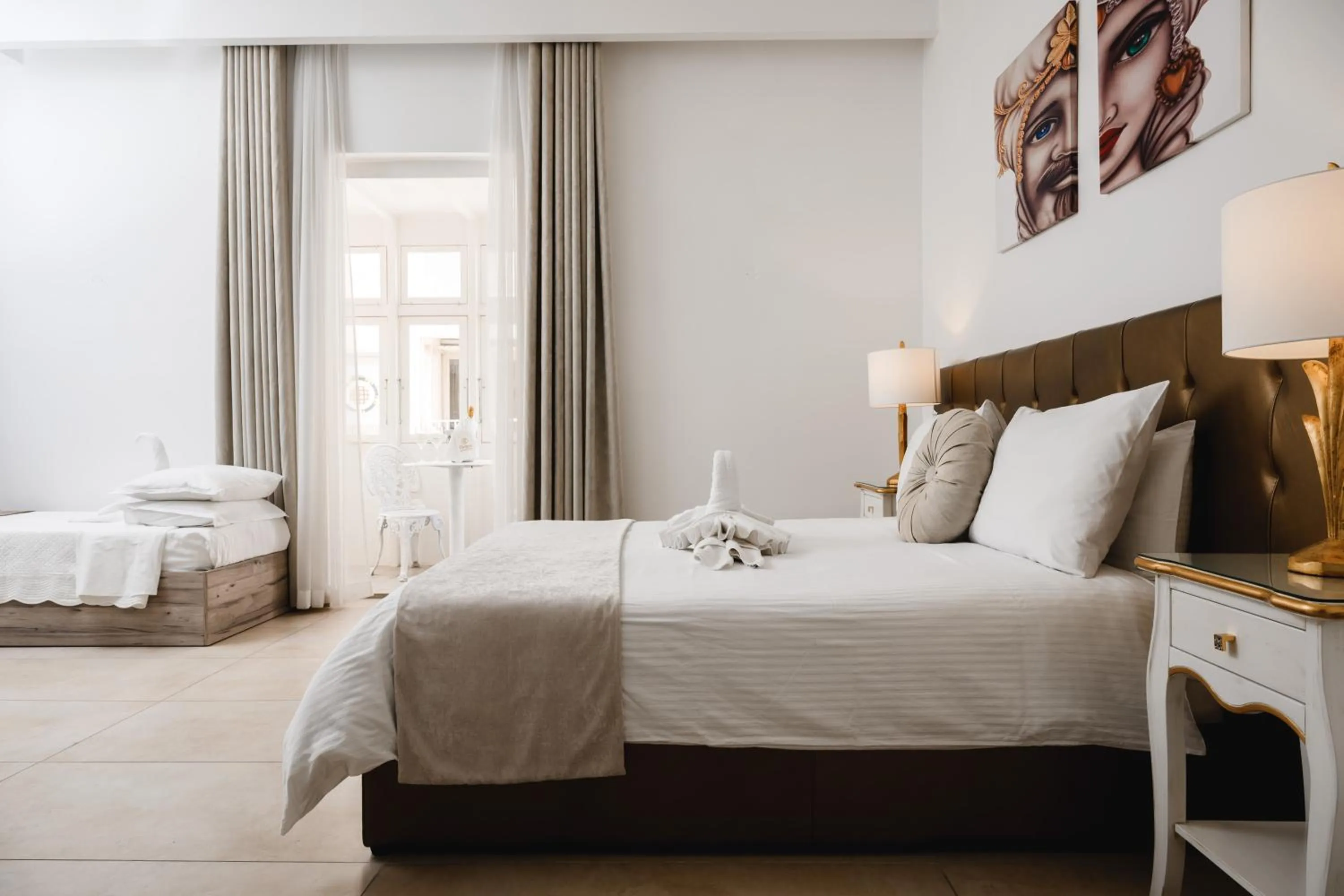 Bed in Giorgio Boutique Hotel