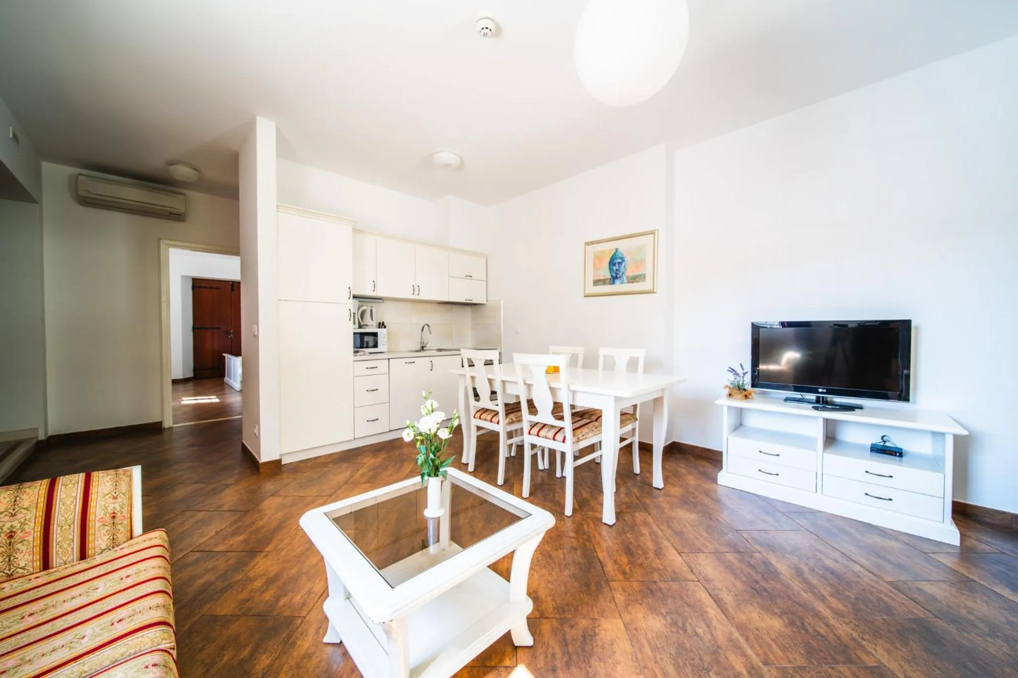 Kitchen or kitchenette in Apartments Vila Riva