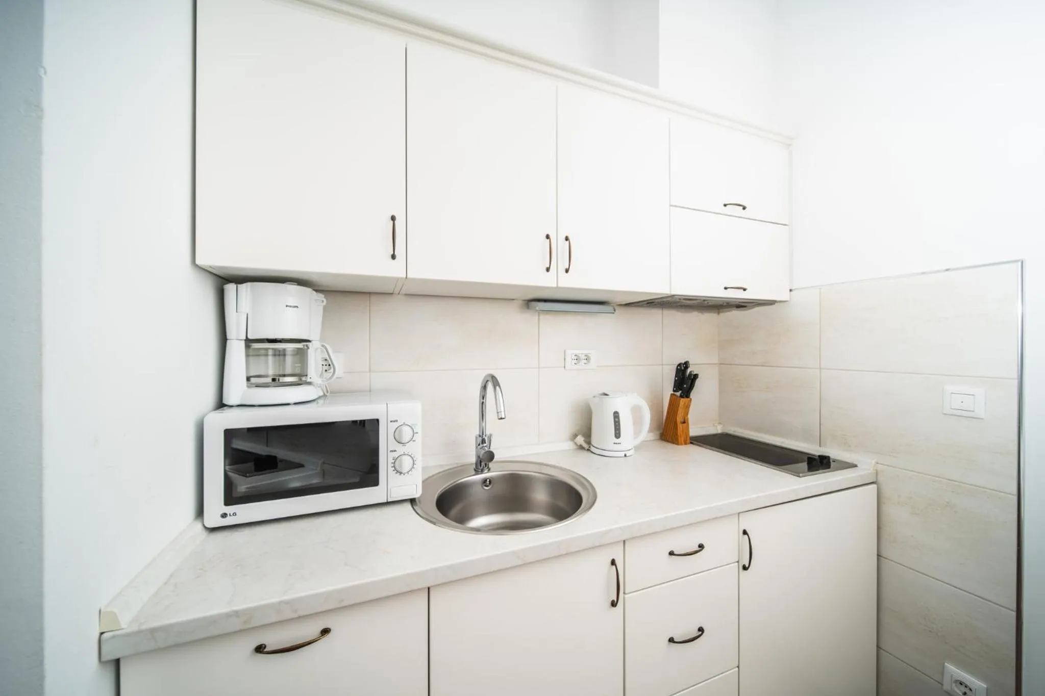 Kitchen or kitchenette in Apartments Vila Riva