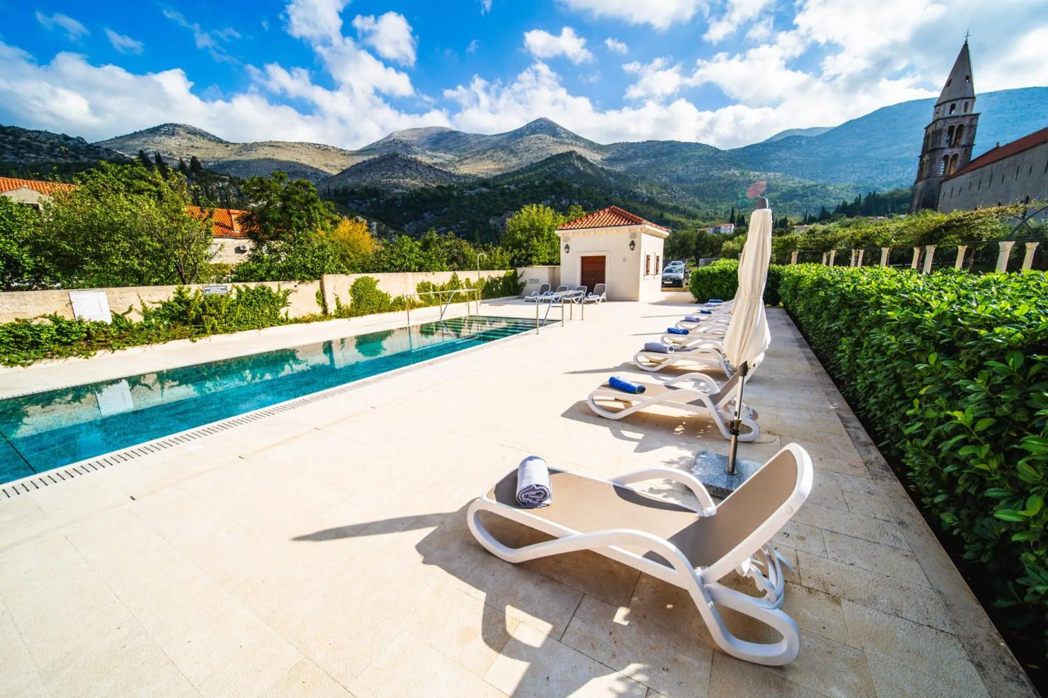 Natural landscape in Apartments Vila Riva