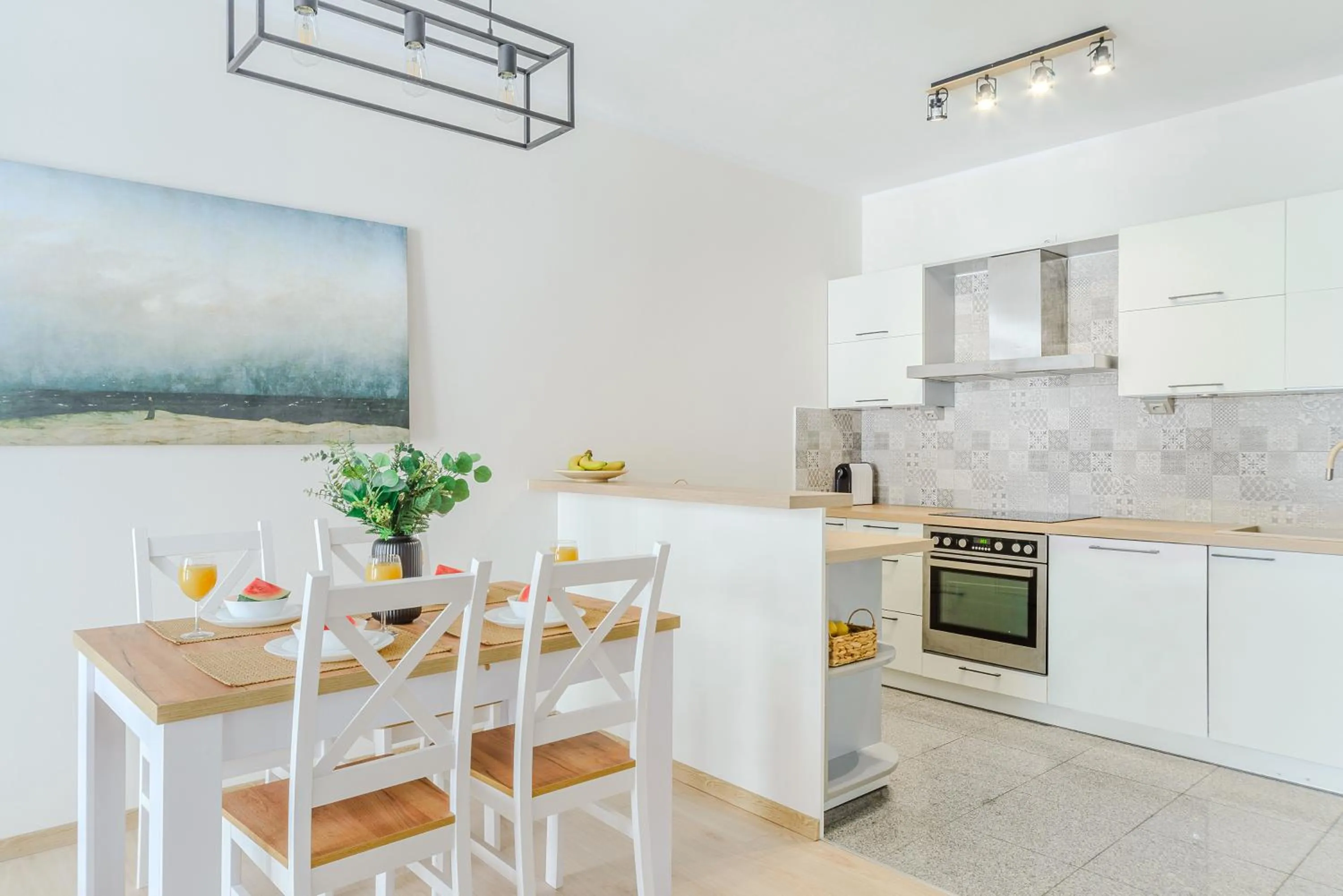 Kitchen or kitchenette in Slominskiego 7 P&O Apartments