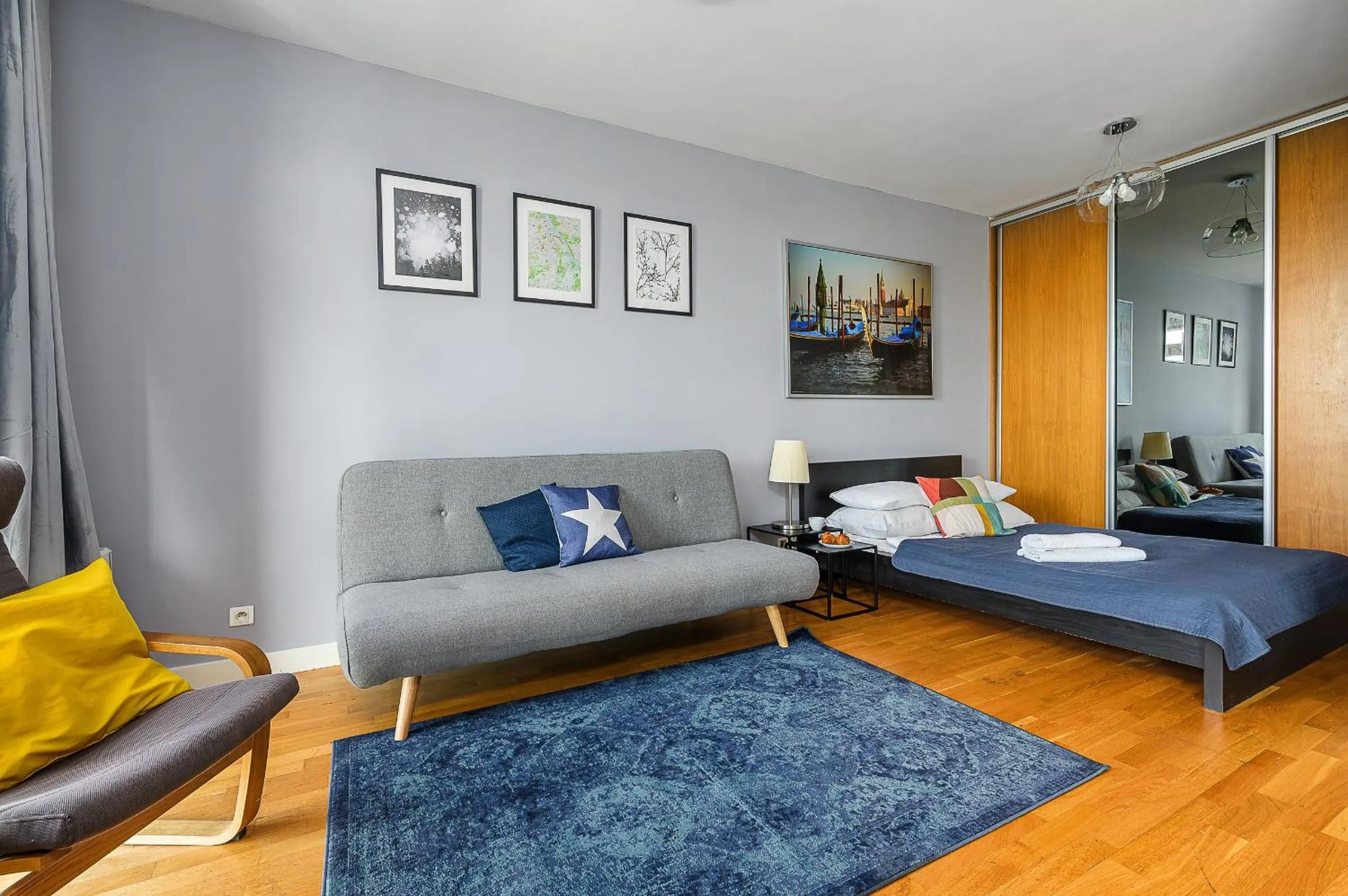 Bed in Slominskiego 7 P&O Apartments