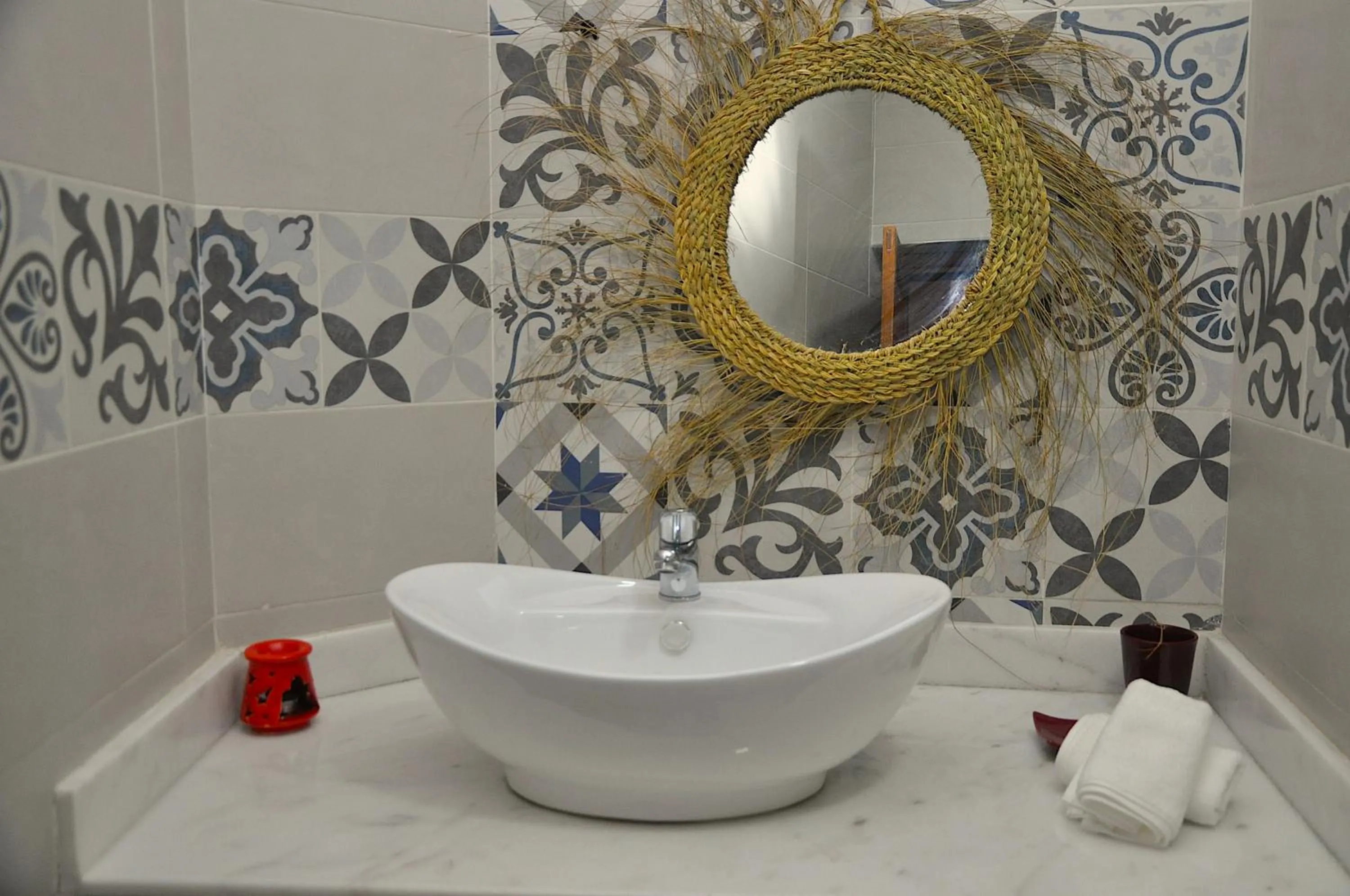 Bathroom in Dar Aouinti