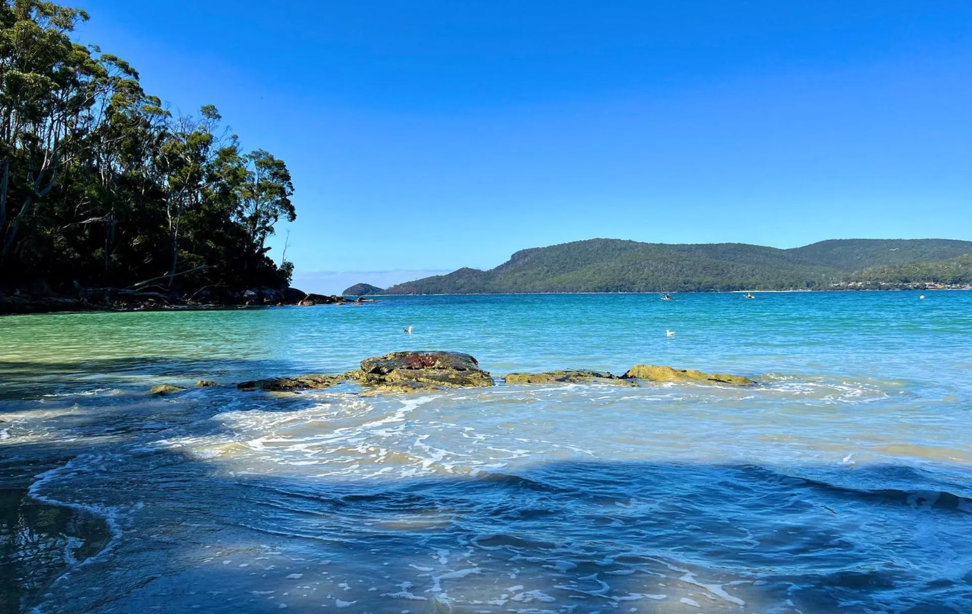 Beach in Lumeah Retreat Bruny Island