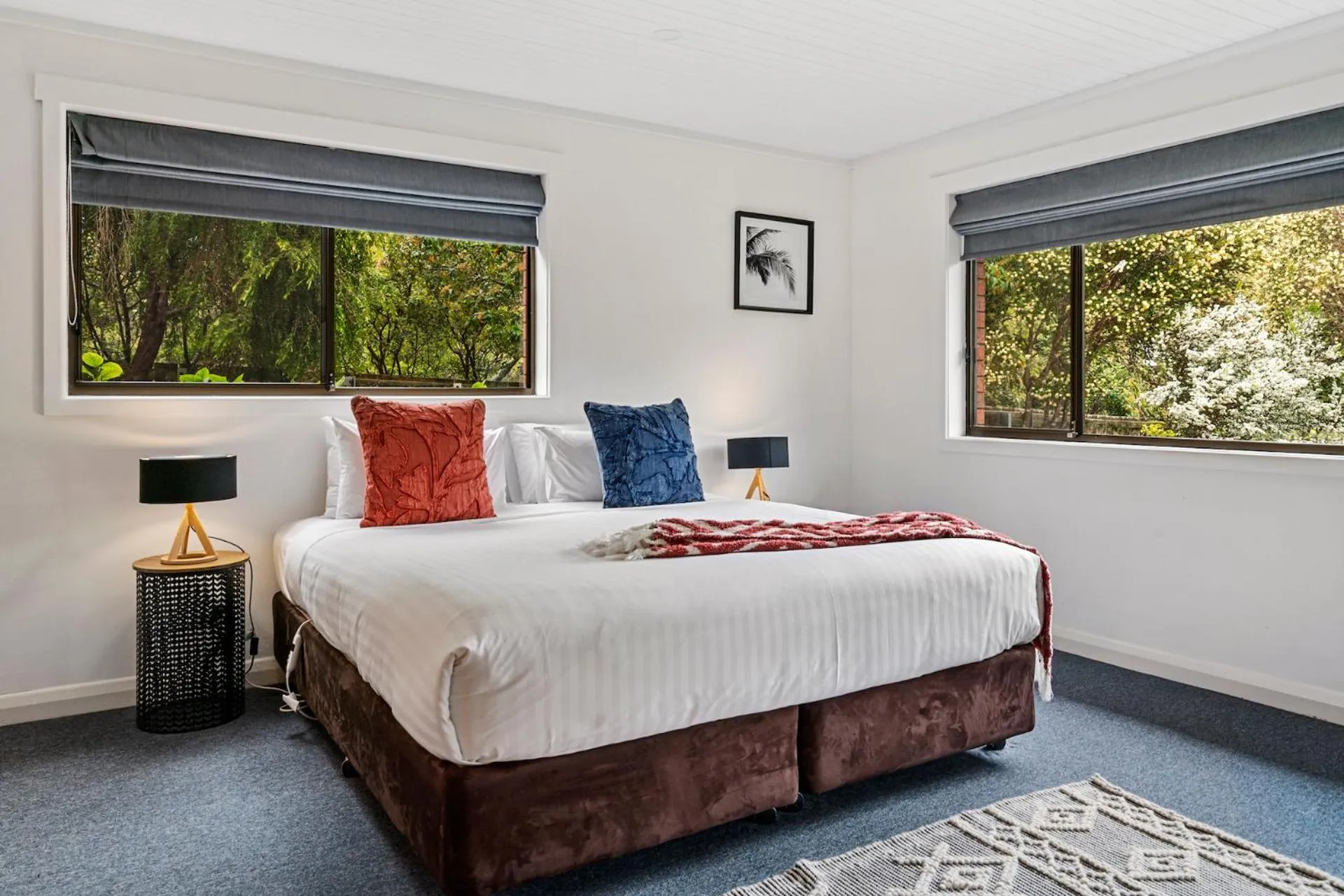 Bed in Lumeah Retreat Bruny Island