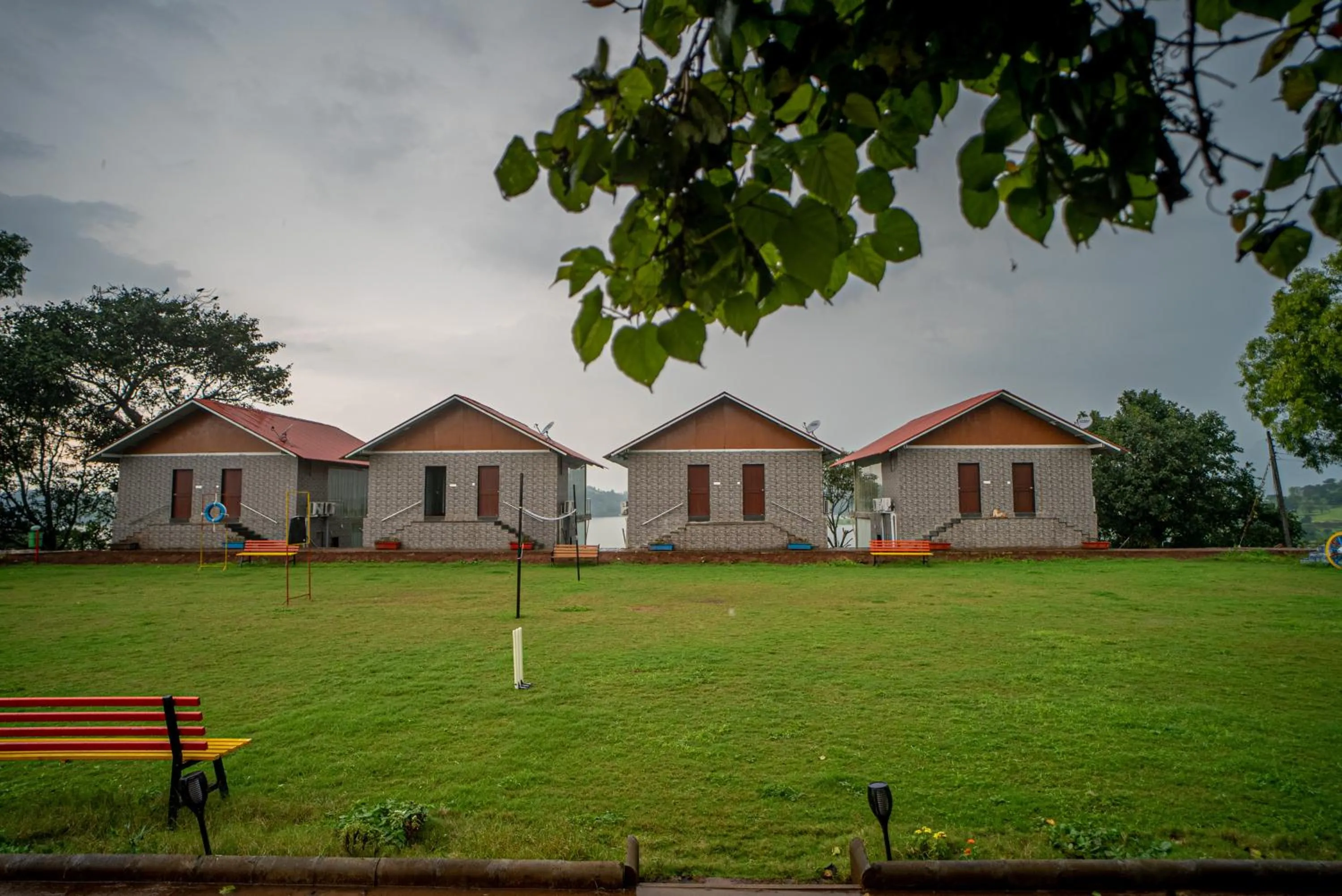 Property building in Shvas Island Resort