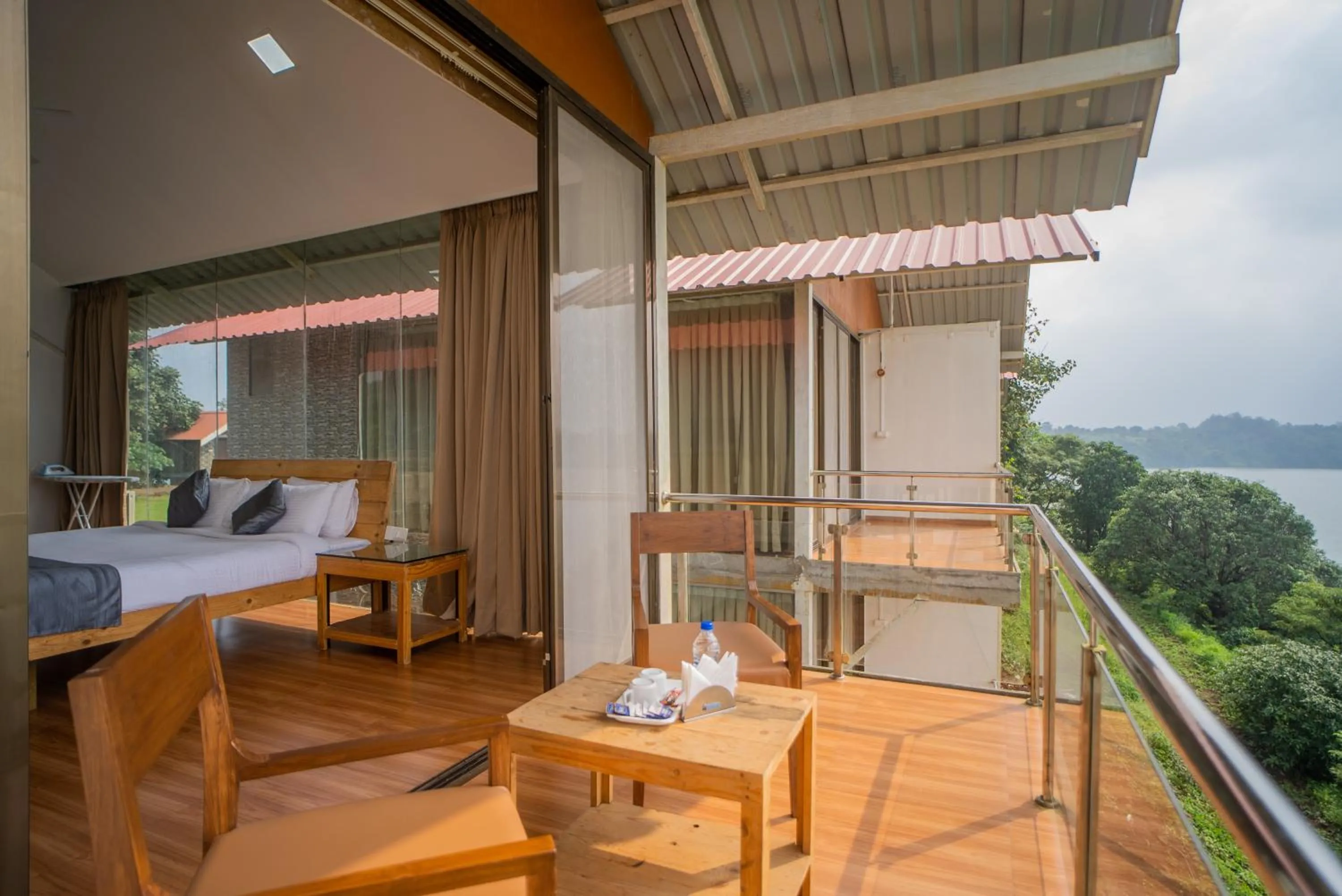 Living room in Shvas Island Resort