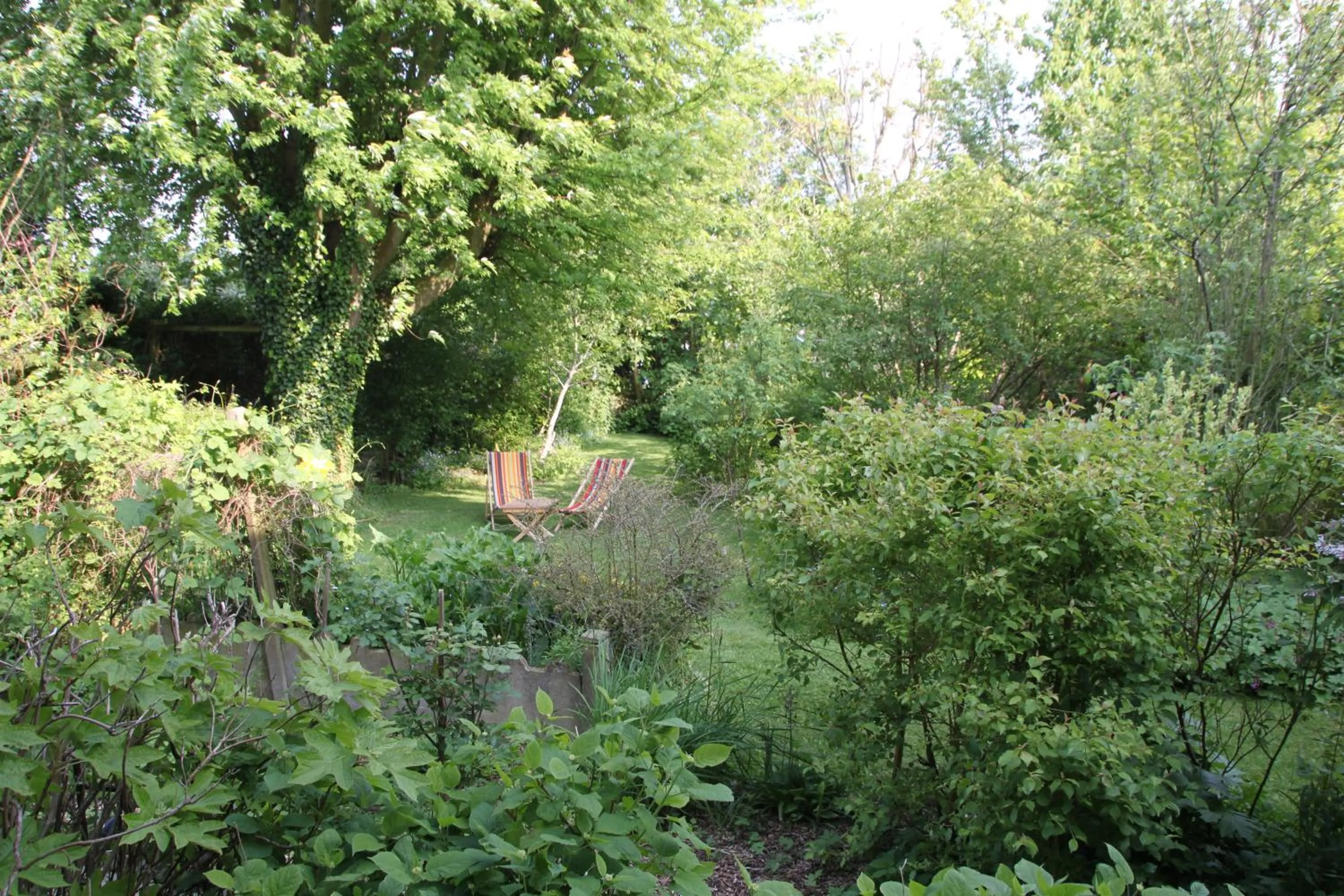 Garden view in Monts et Merveilles