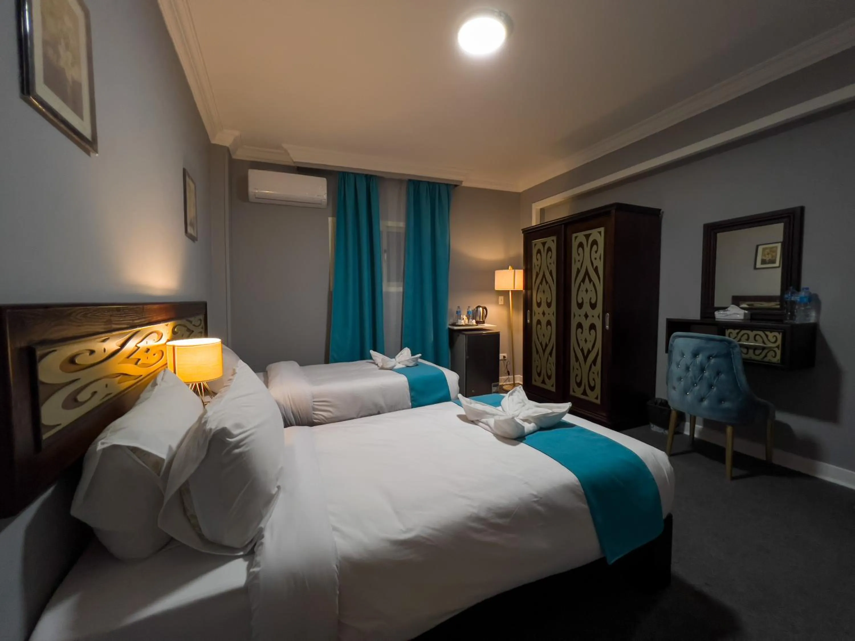 Standard Double Room with Two Double Beds - single occupancy in Pyramids Gate Hotel