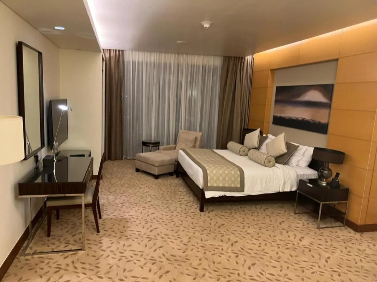 Bed in Address Dubai Mall Fashion Avenue Studio 17 floor