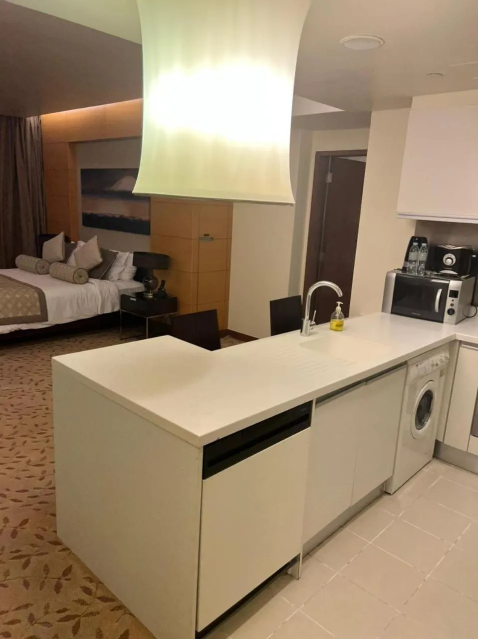 Bed in Address Dubai Mall Fashion Avenue Studio 17 floor