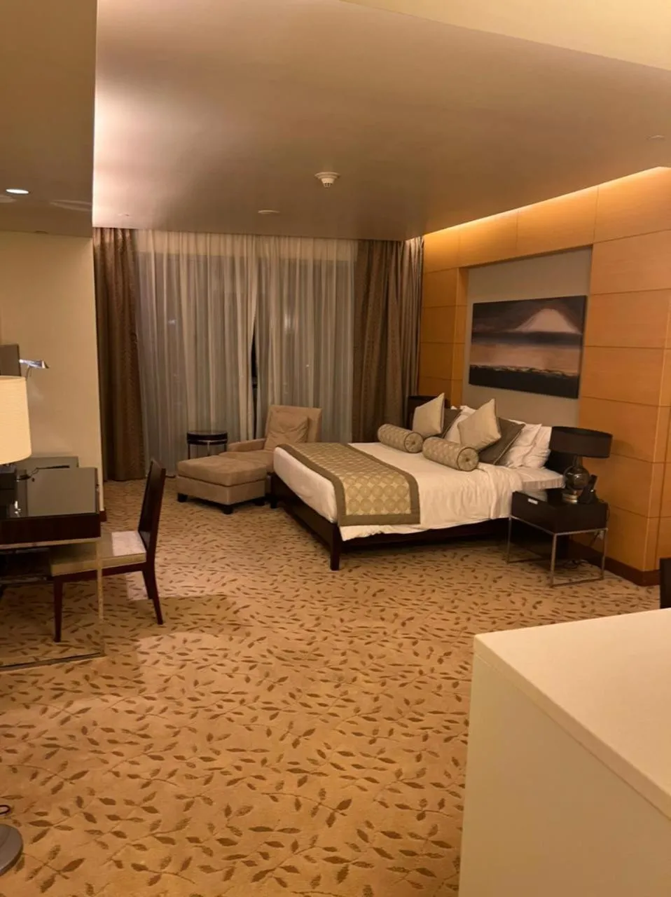Bed in Address Dubai Mall Fashion Avenue Studio 17 floor