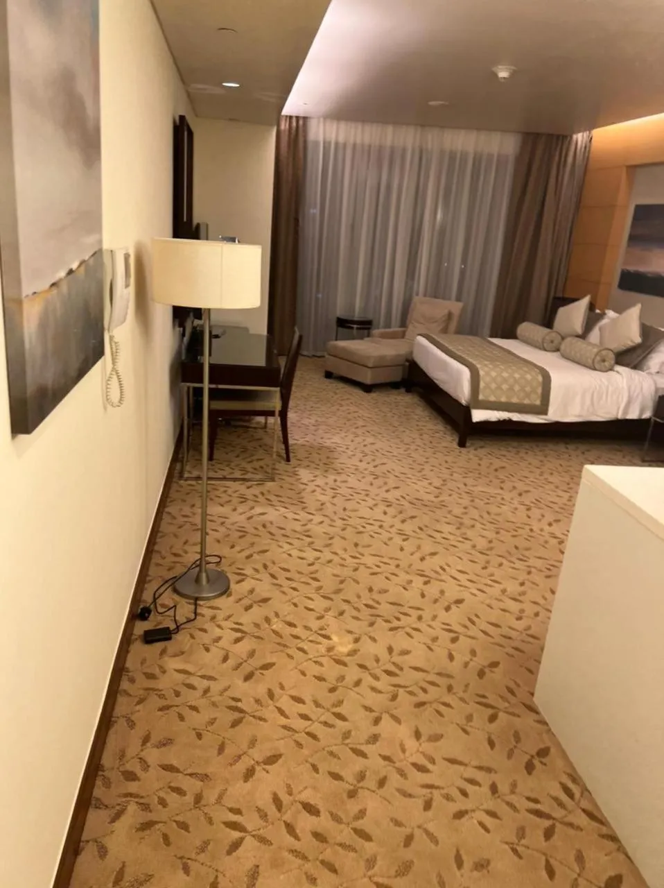Bed in Address Dubai Mall Fashion Avenue Studio 17 floor