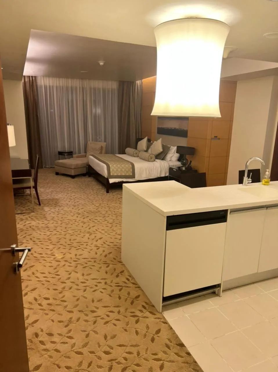 Bed in Address Dubai Mall Fashion Avenue Studio 17 floor
