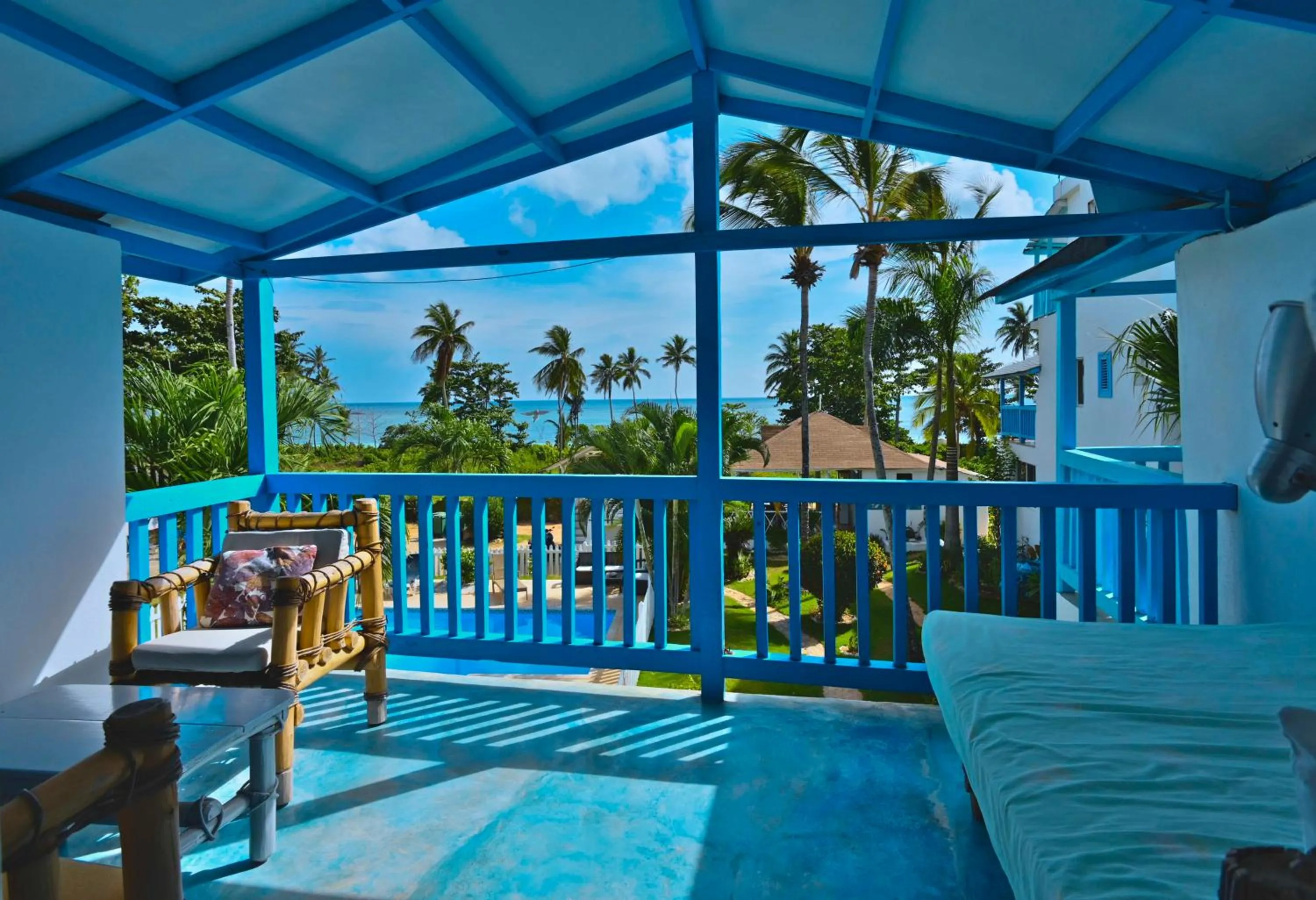 Balcony/Terrace in B&B Aparthotel La Isleta