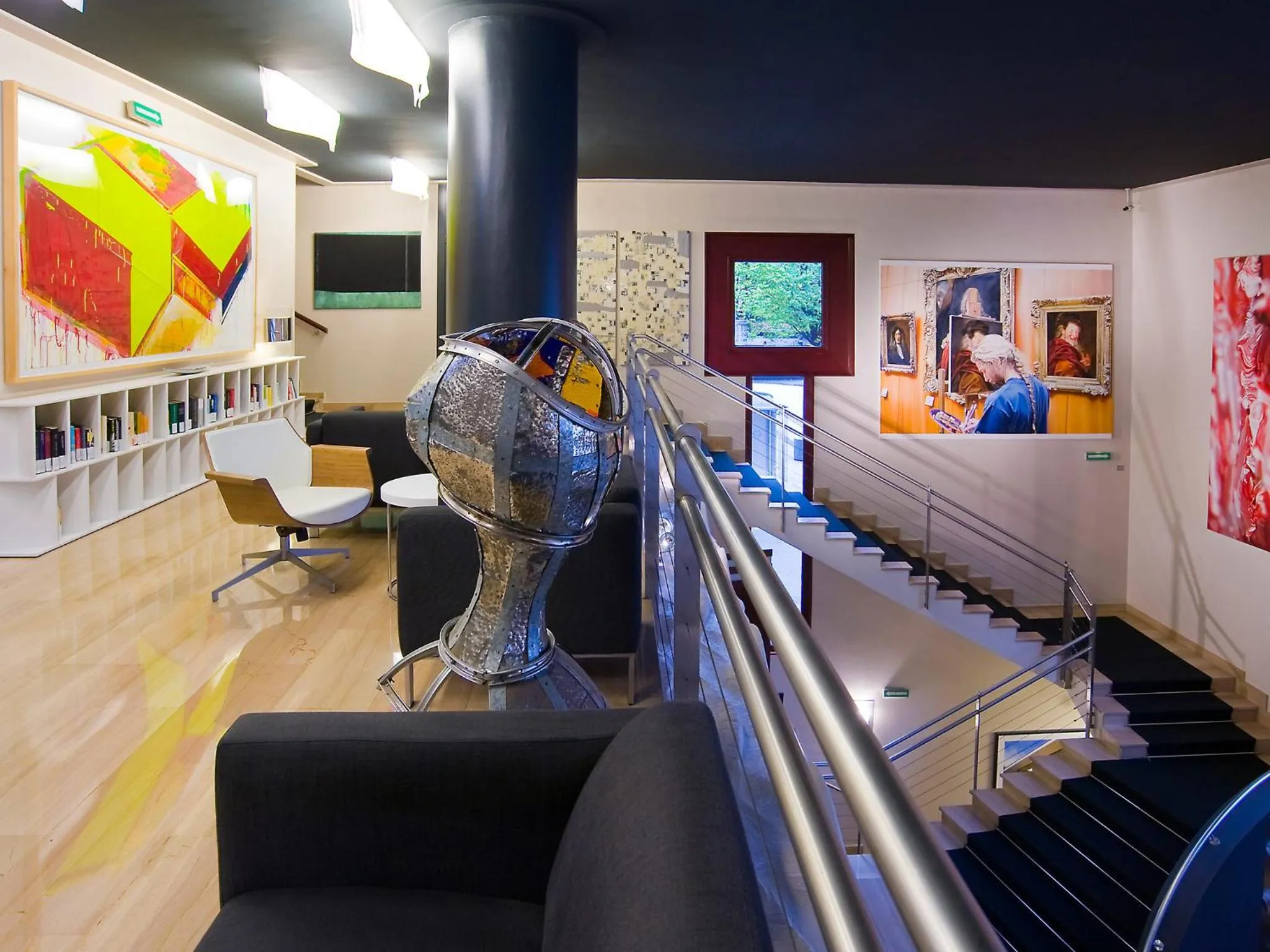 Lobby or reception in Hotel Silken Amara Plaza