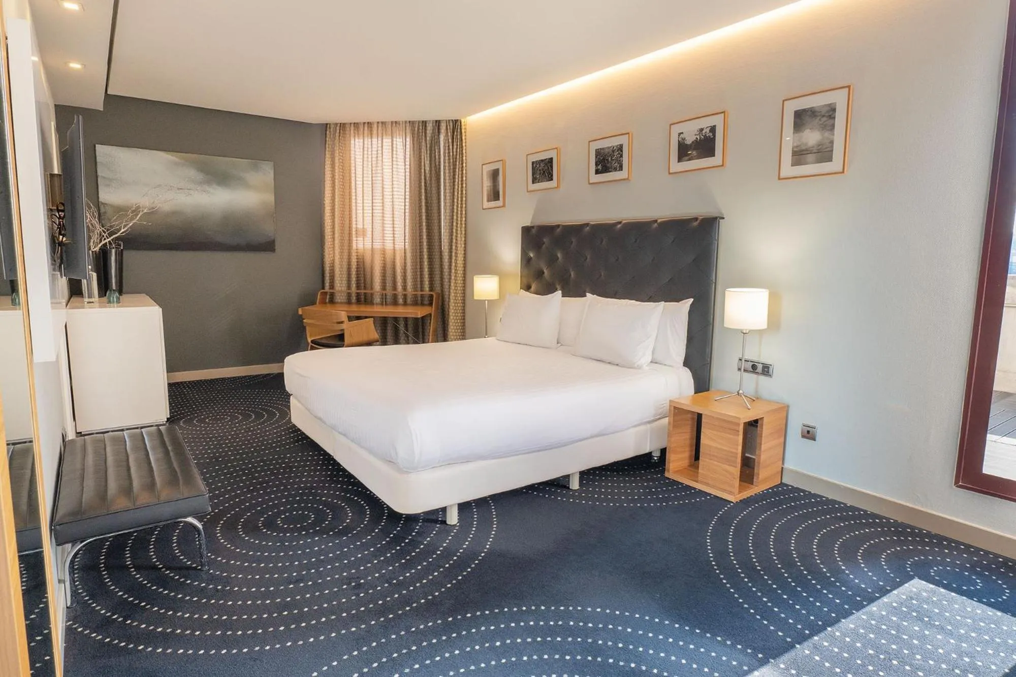 Bed in Eurostars Amara