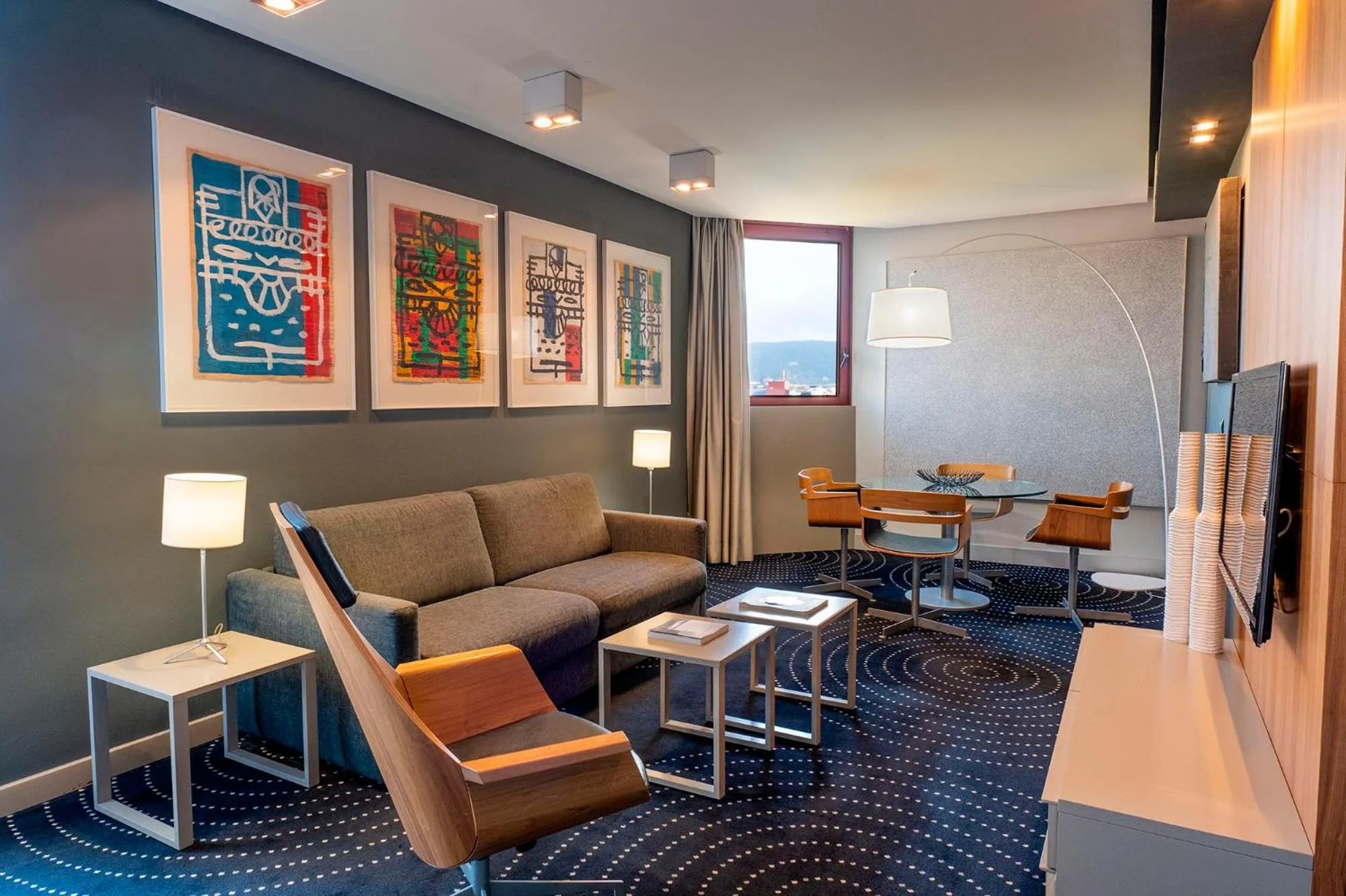 Living room in Eurostars Amara