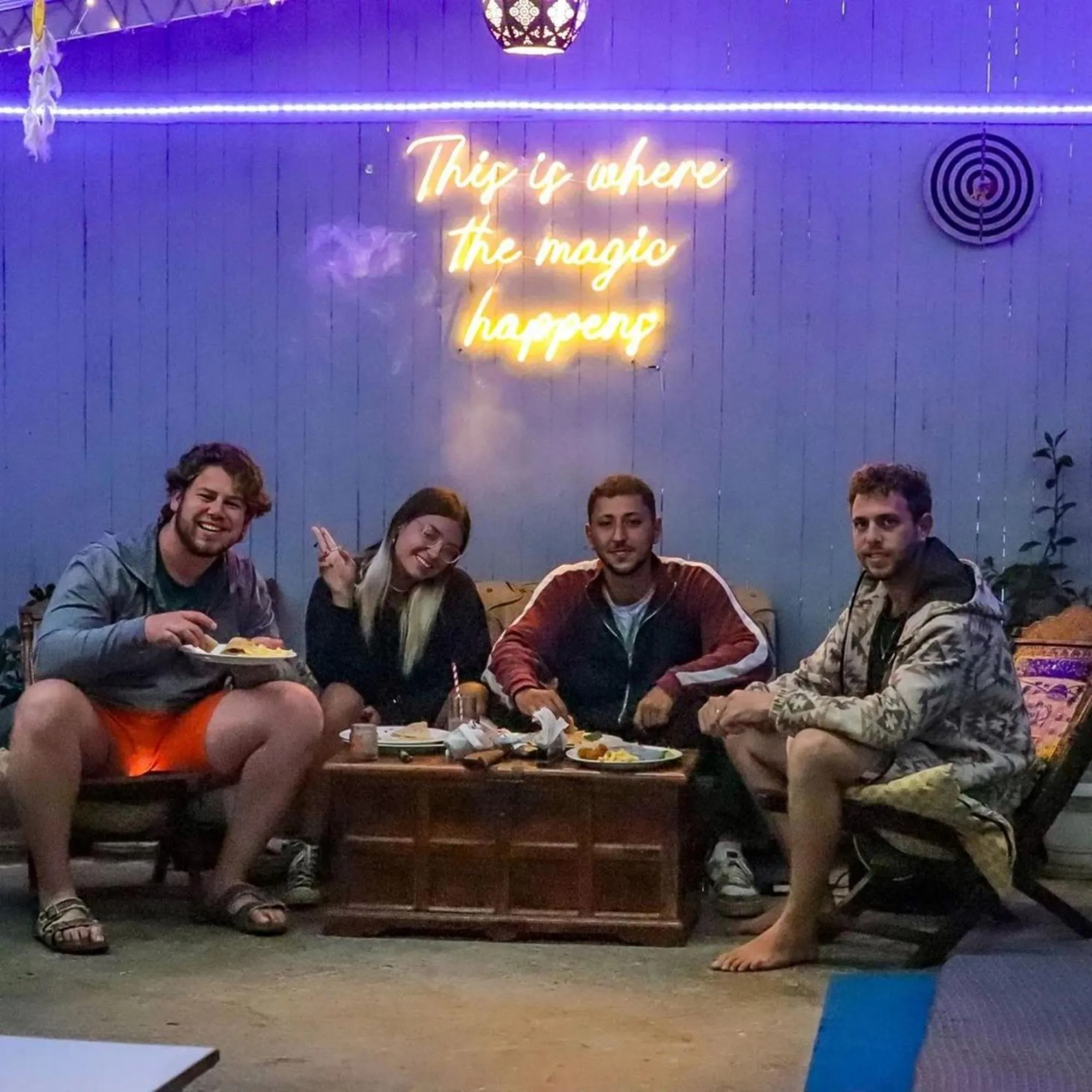 People in LA SIESTA INDIA MCLEODGANJ