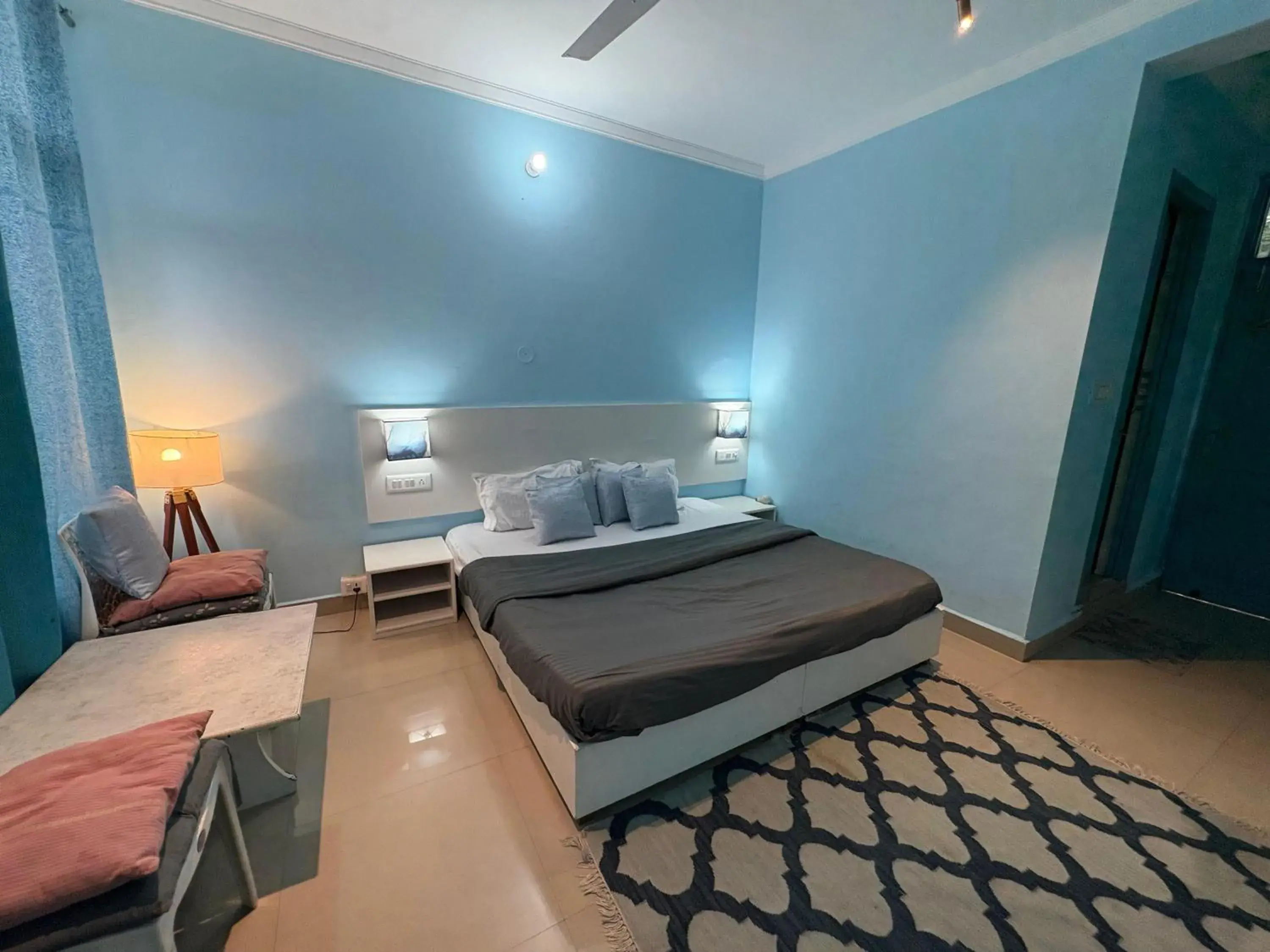 Bed in LA SIESTA INDIA MCLEODGANJ Bed in LA SIESTA INDIA MCLEODGANJ