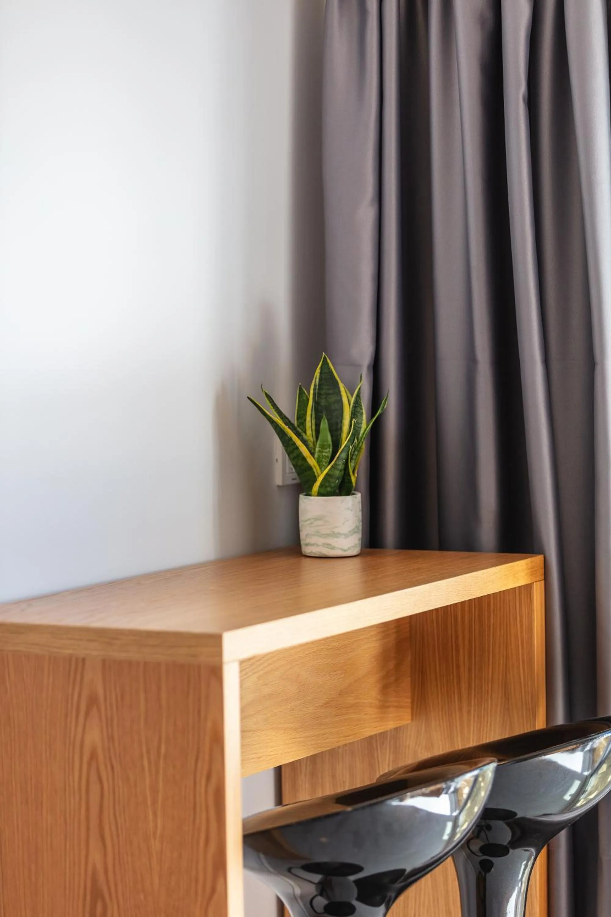 Dining area in Falasarna Bay