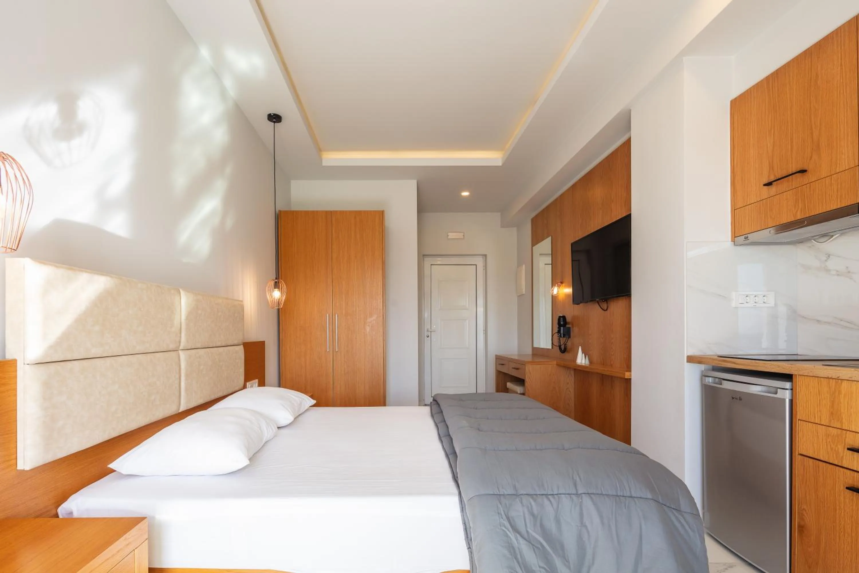 Bedroom, Bed in Falasarna Bay