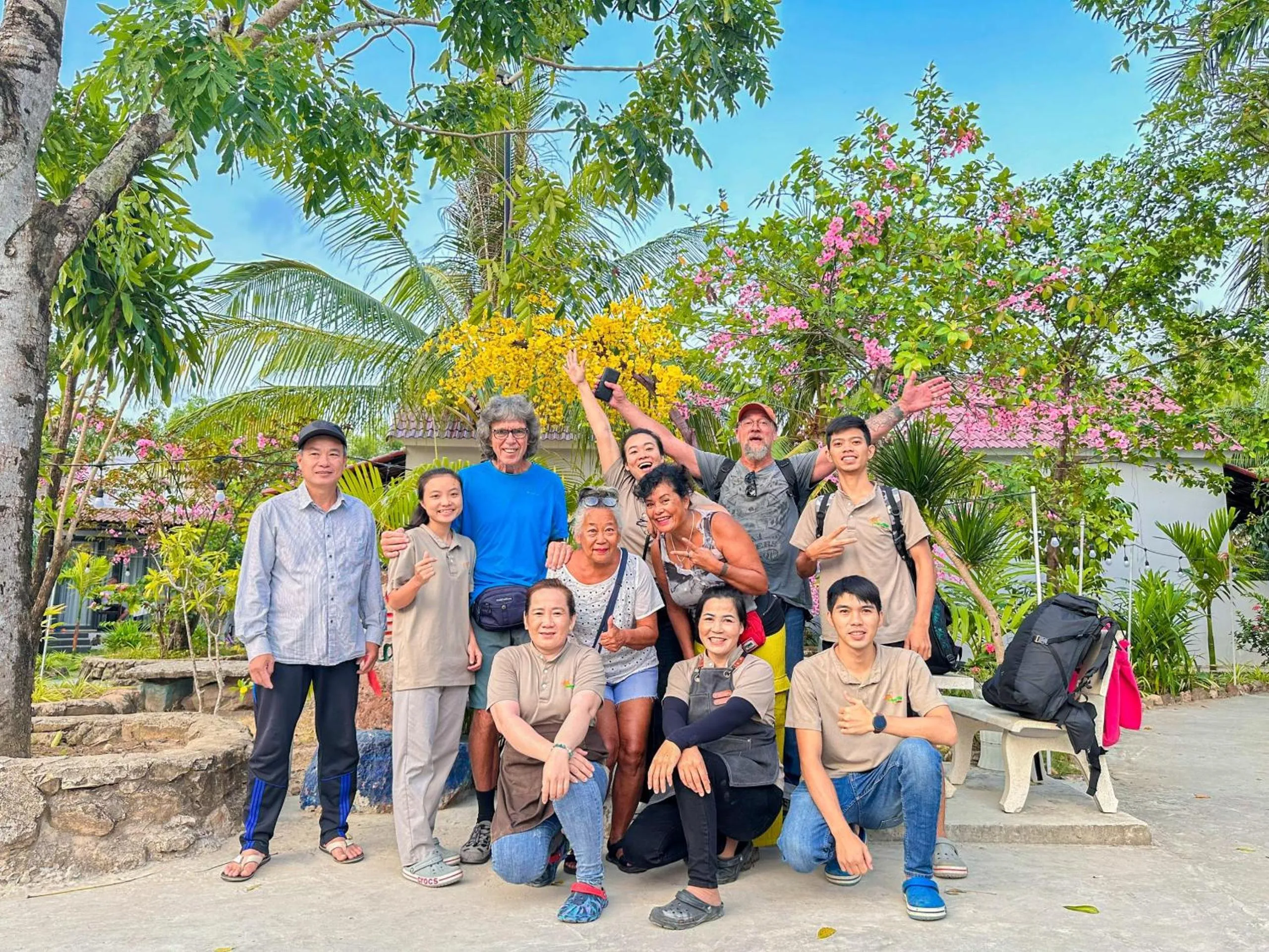 Guests in Fla Village