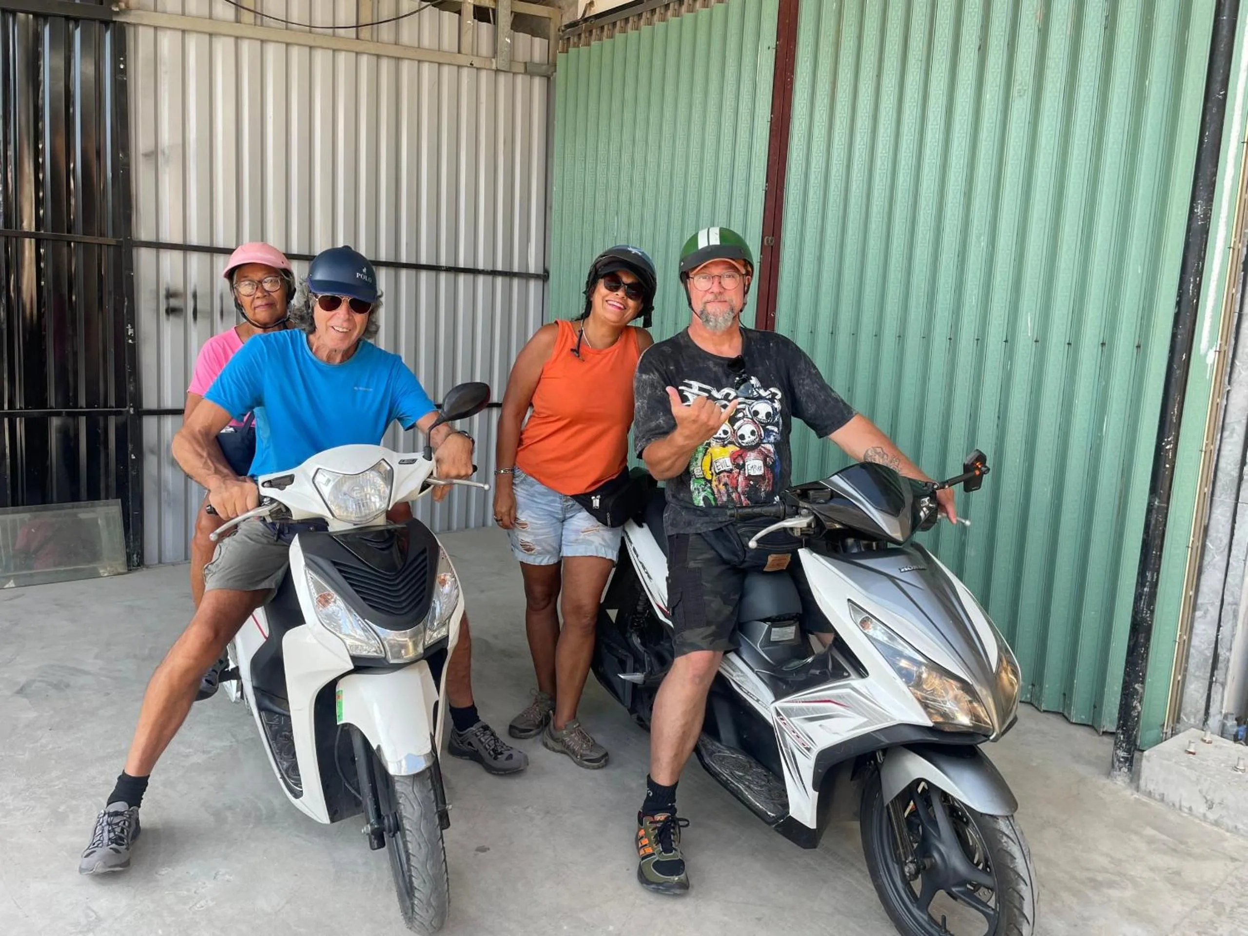 group of guests in Fla Village