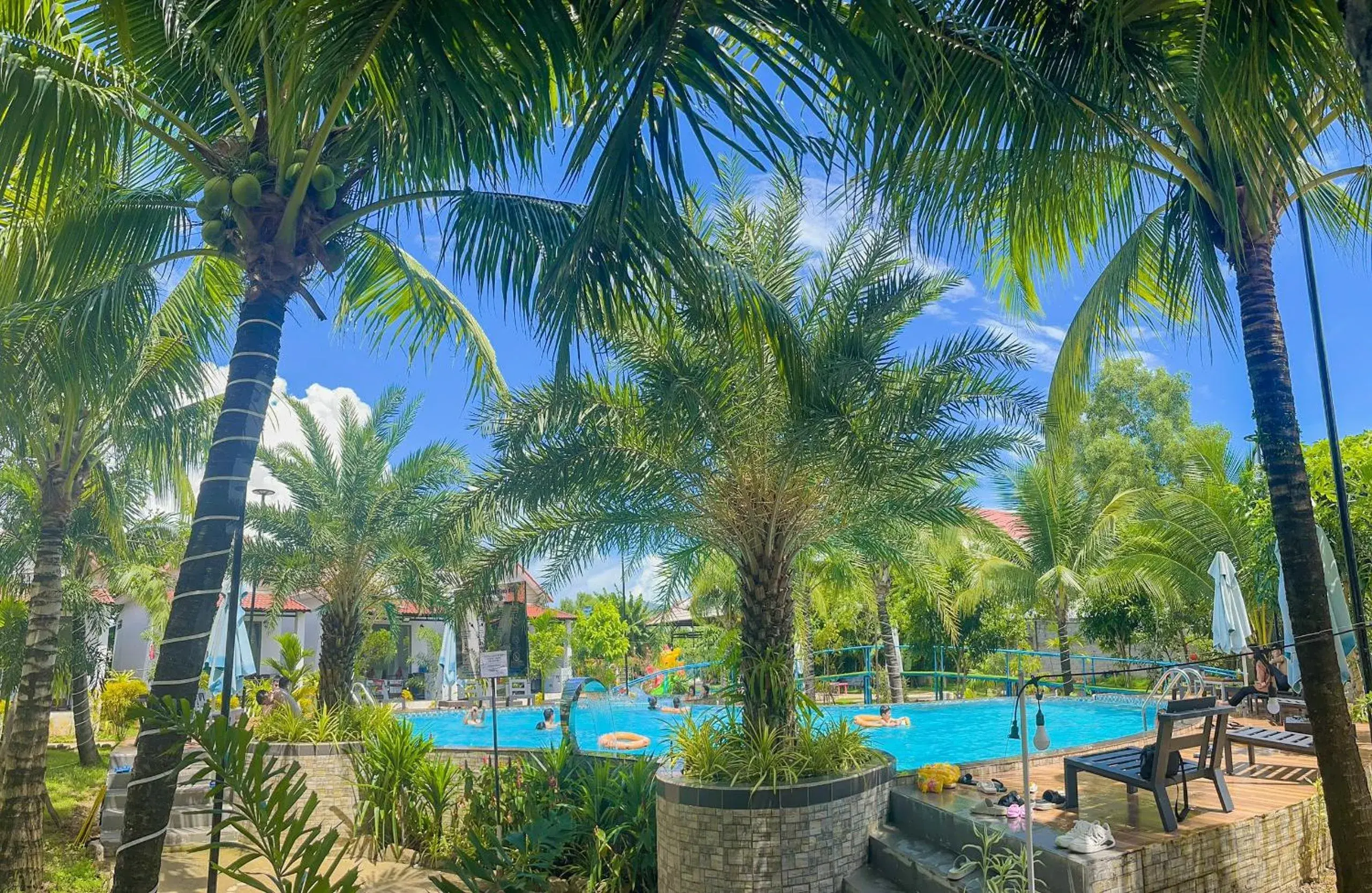 Pool view in Fla Village Pool view in Fla Village