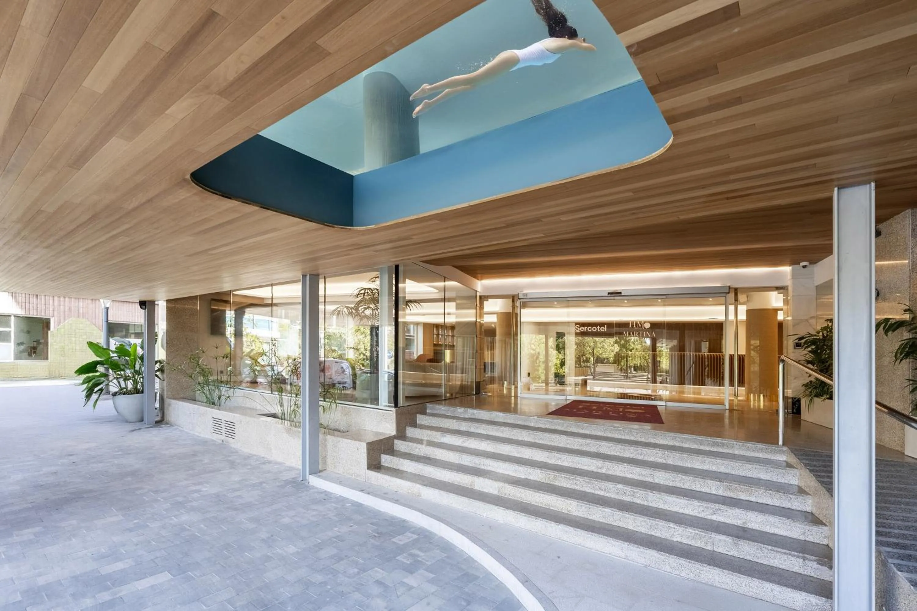 Facade/entrance in Sercotel HMO Martina