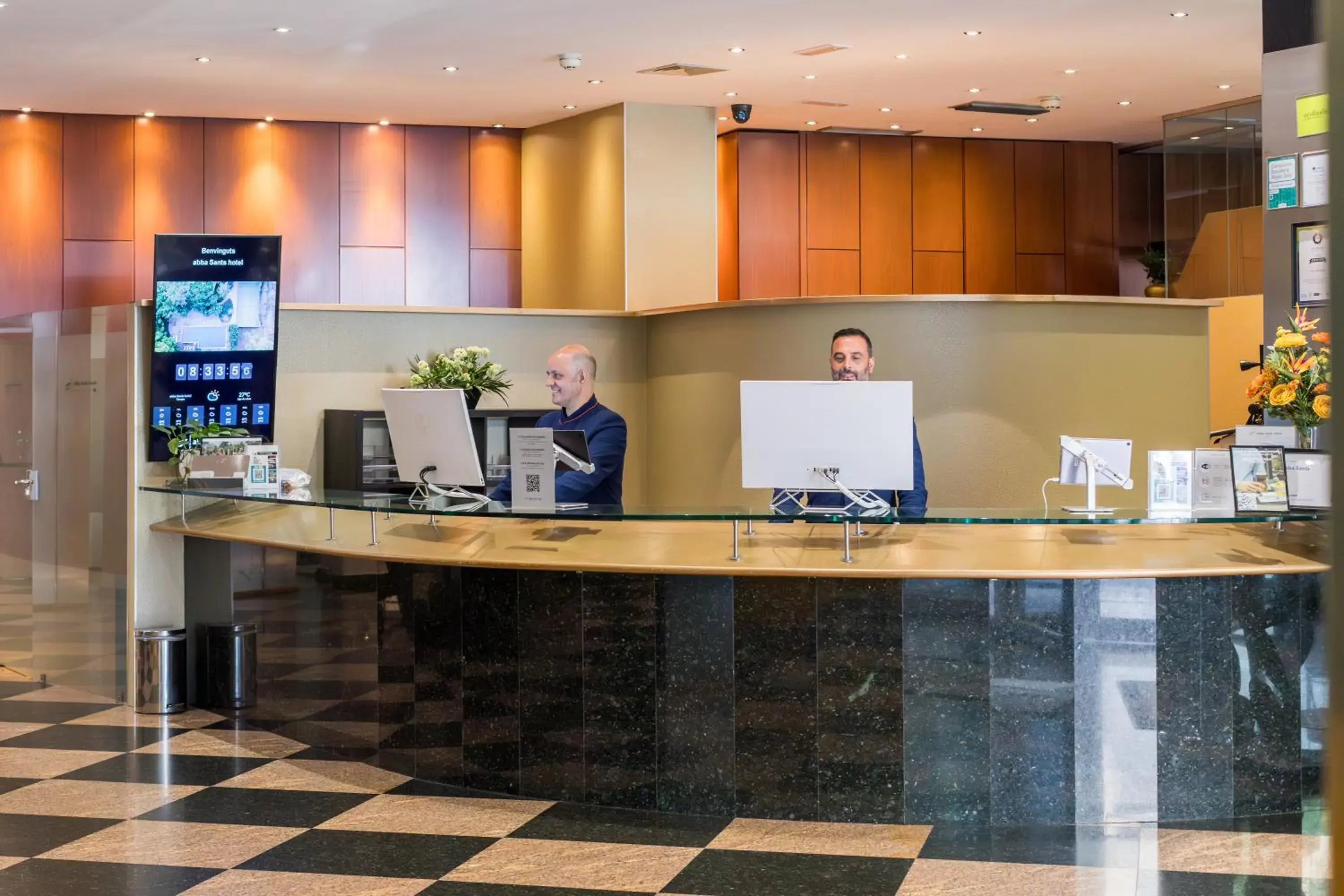 Lobby or reception in Abba Sants Lobby or reception in Abba Sants