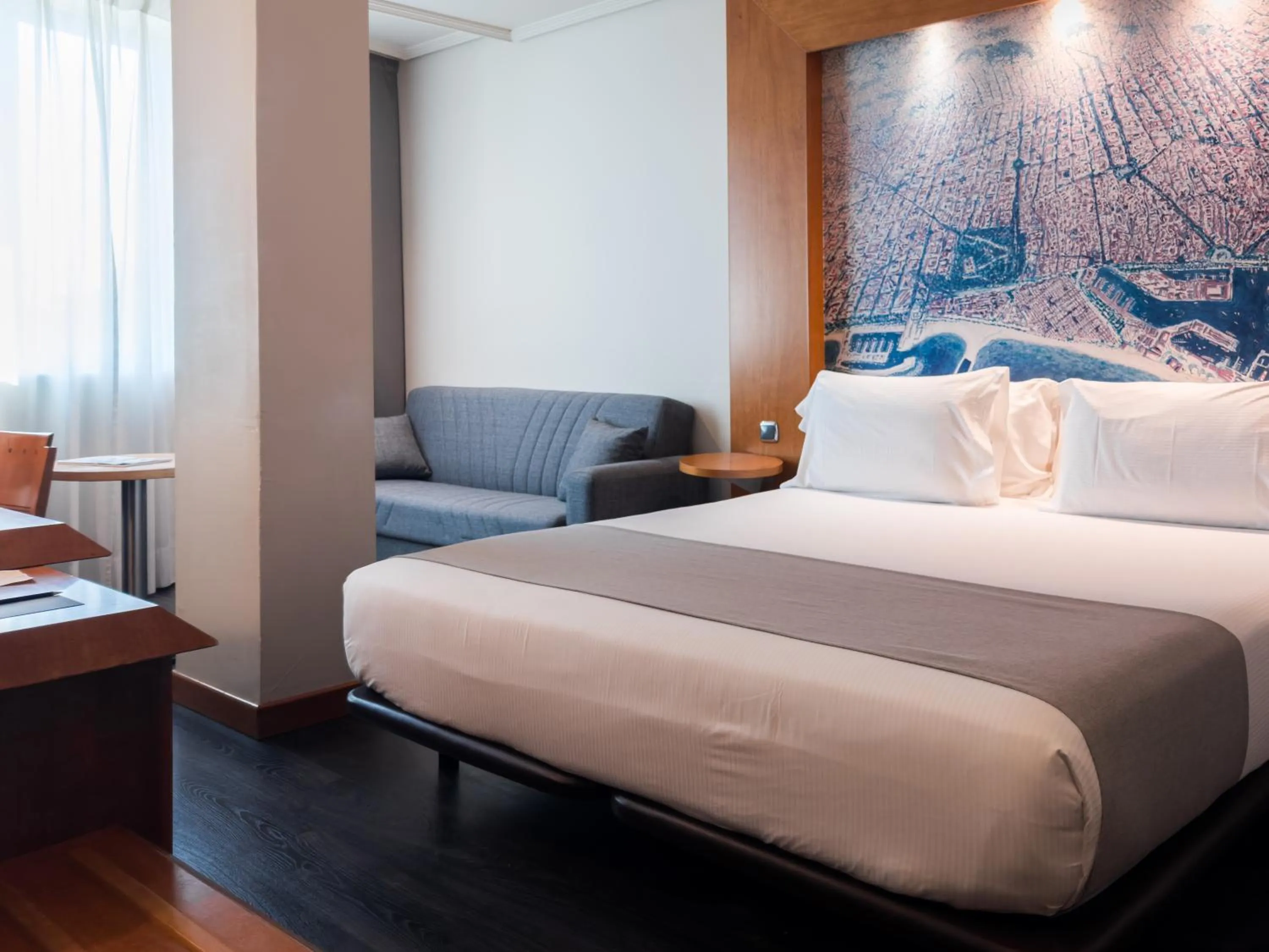 Bedroom, Bed in Abba Sants